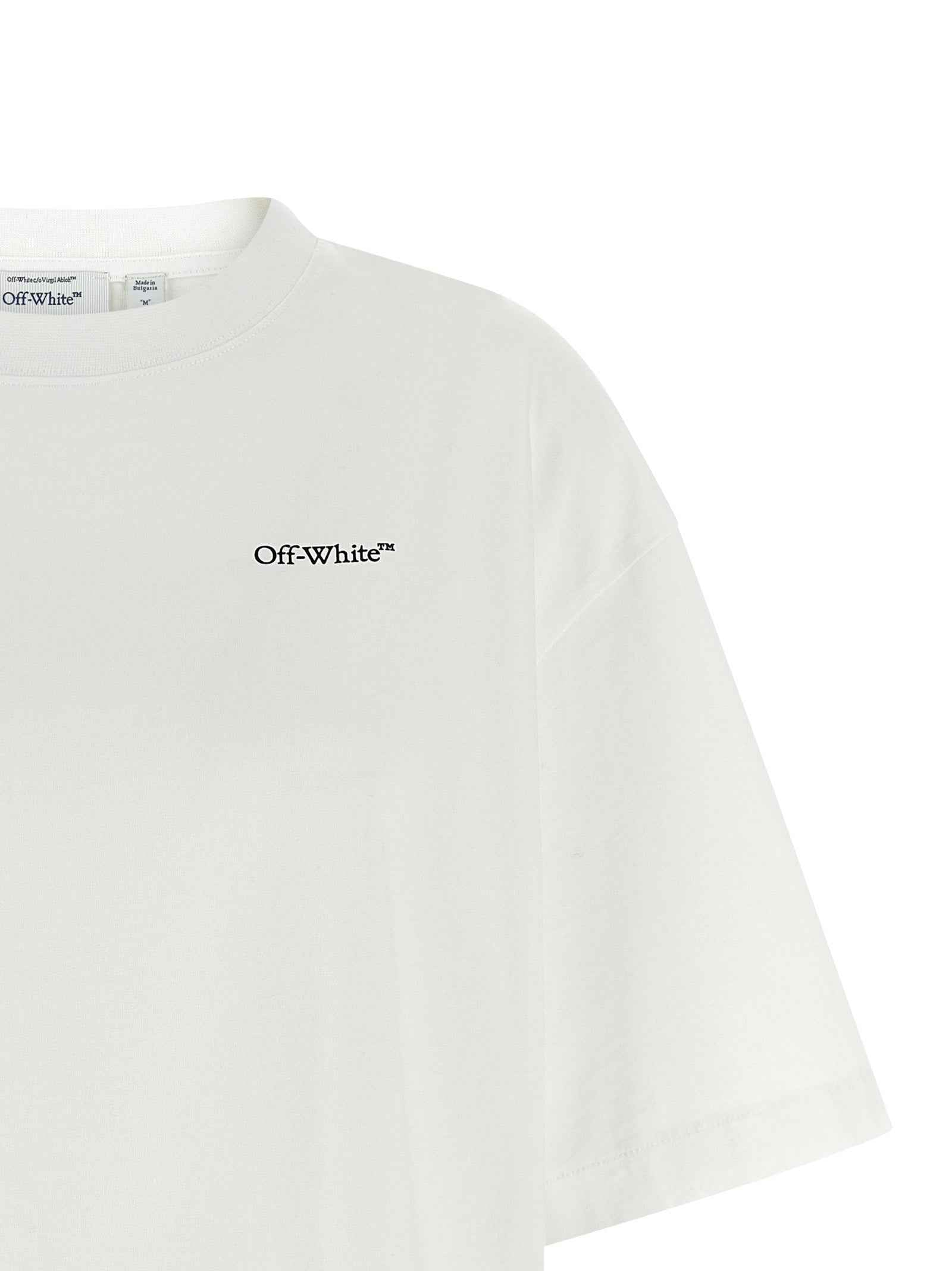 Off-White White Cotton T-Shirt