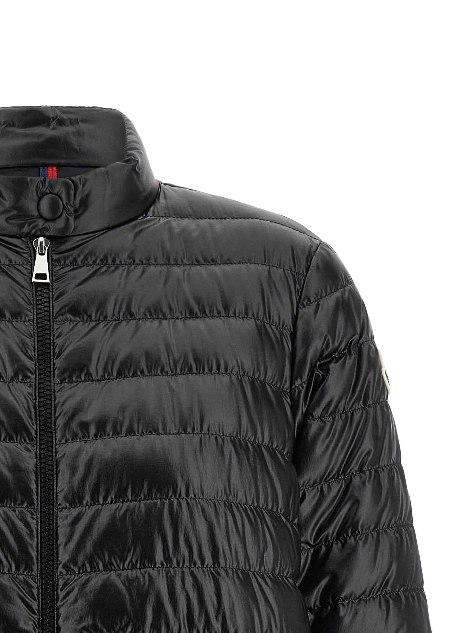 Moncler Black Polyamide Full-Length Jacket