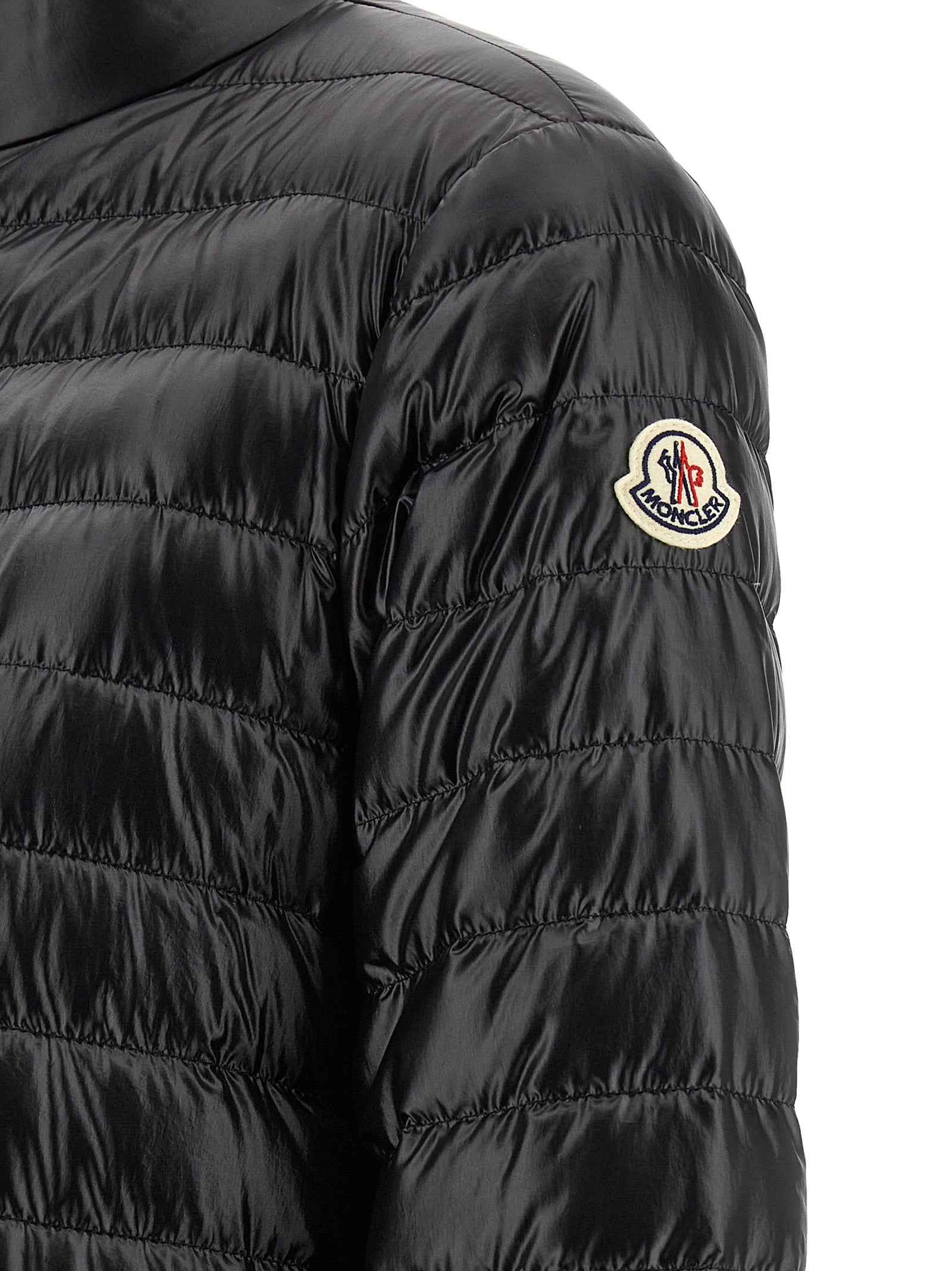 Moncler Black Polyamide Full-Length Jacket