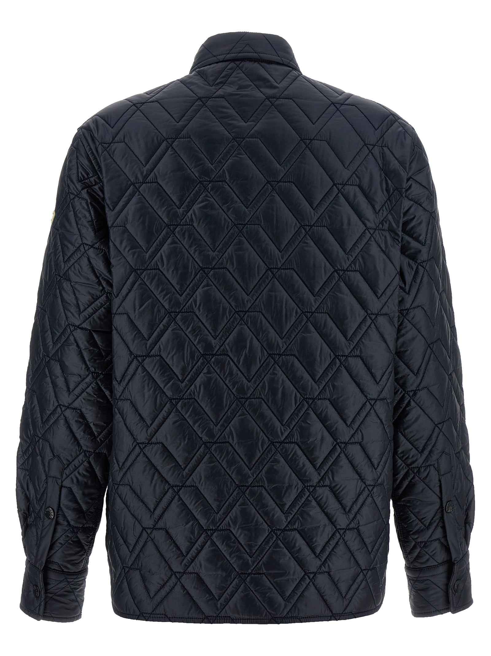 Moncler Blue Polyamide Shell Jacket
