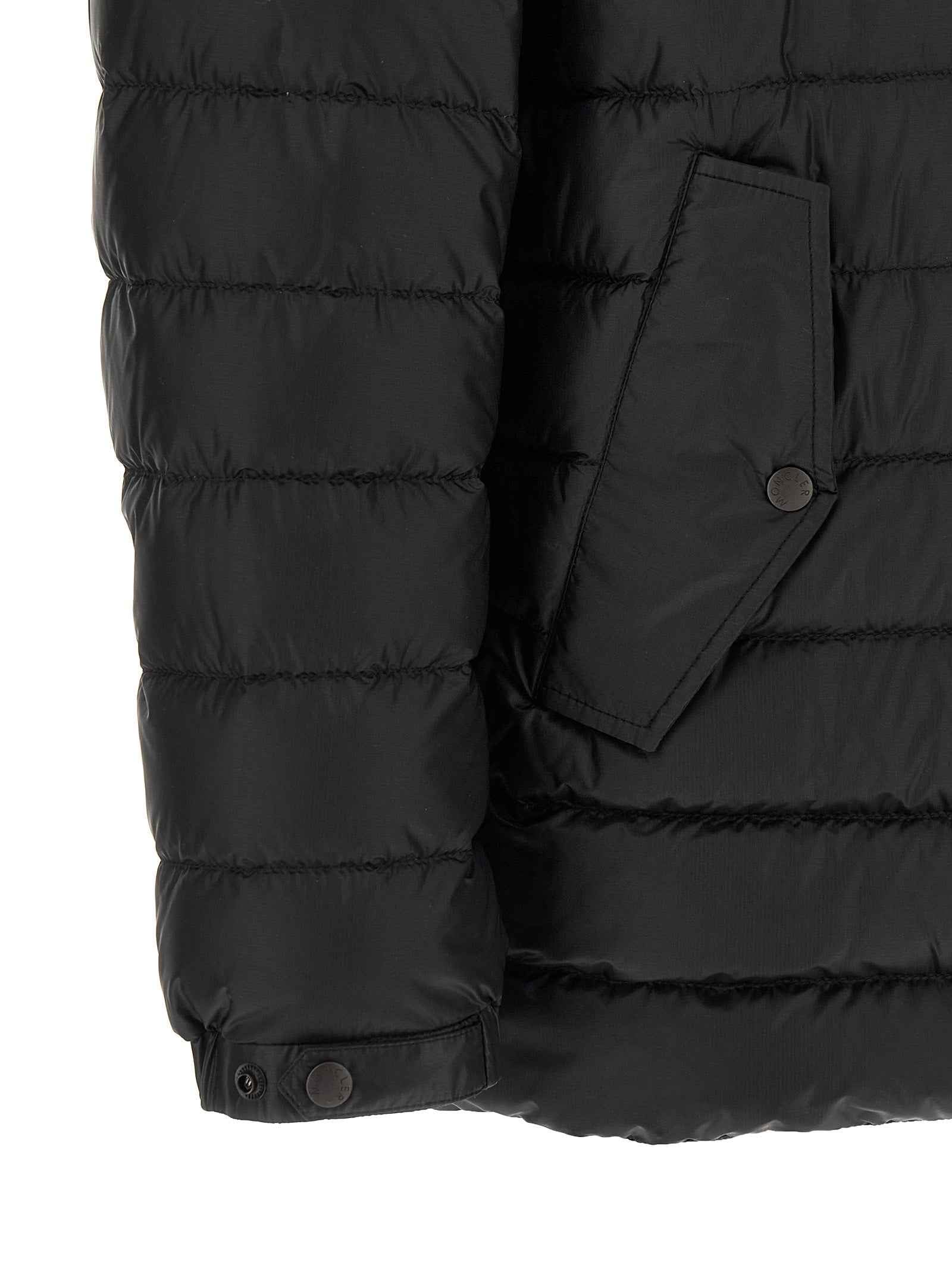 Moncler Black Polyamide Parka