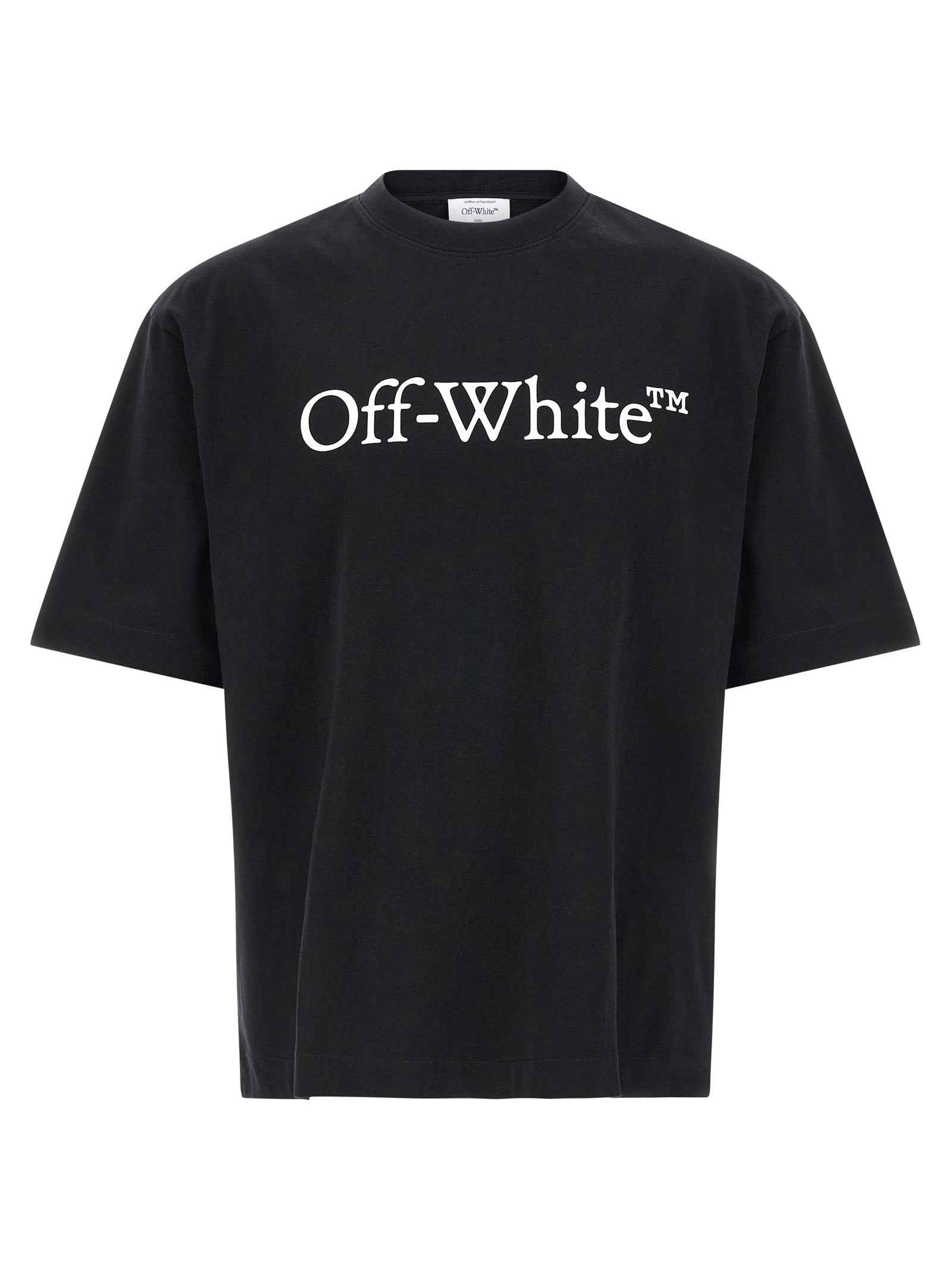 Off-White Bicolor Cotton T-Shirt