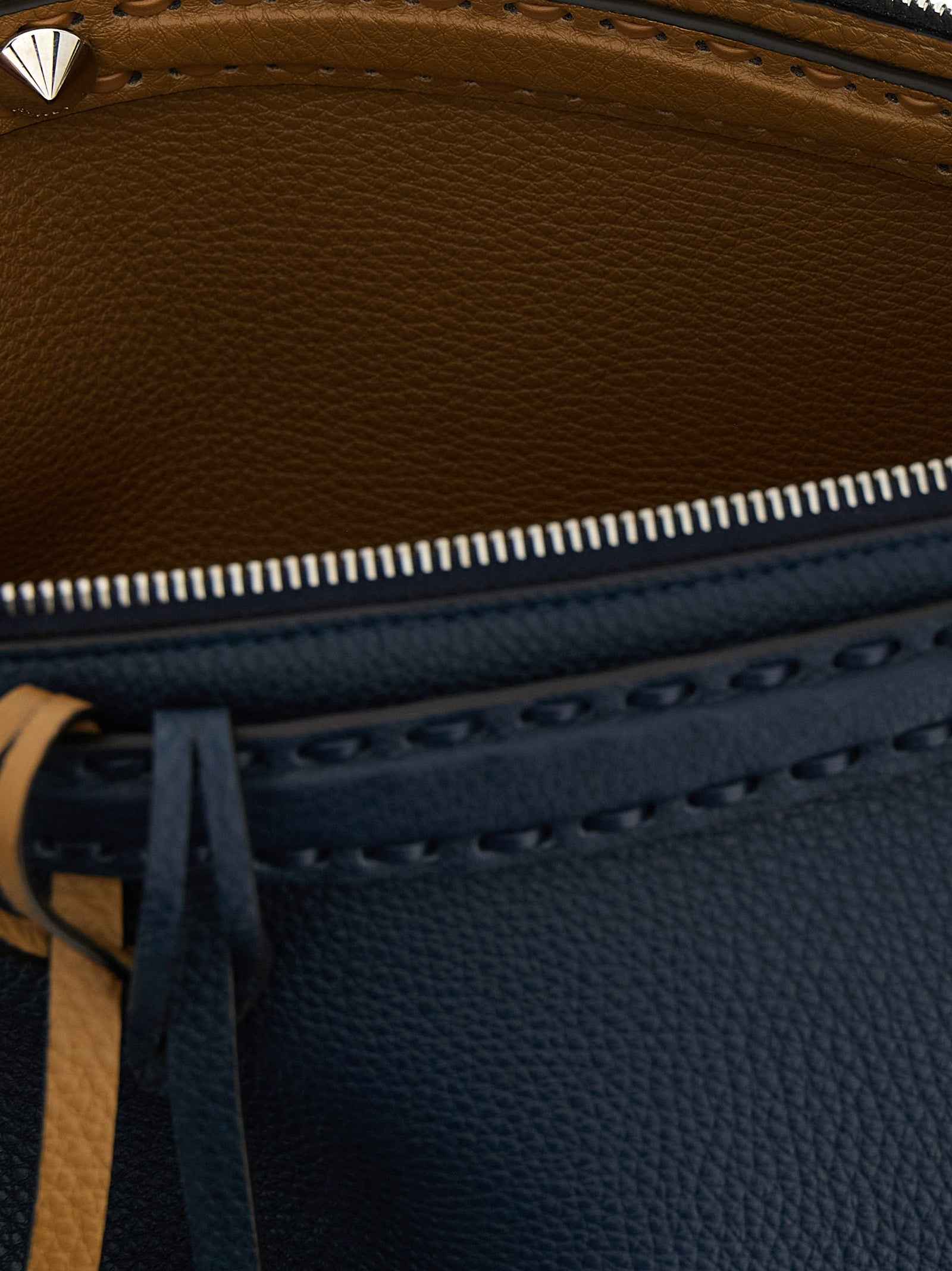 Fendi Multicolor Calfskin Handbag