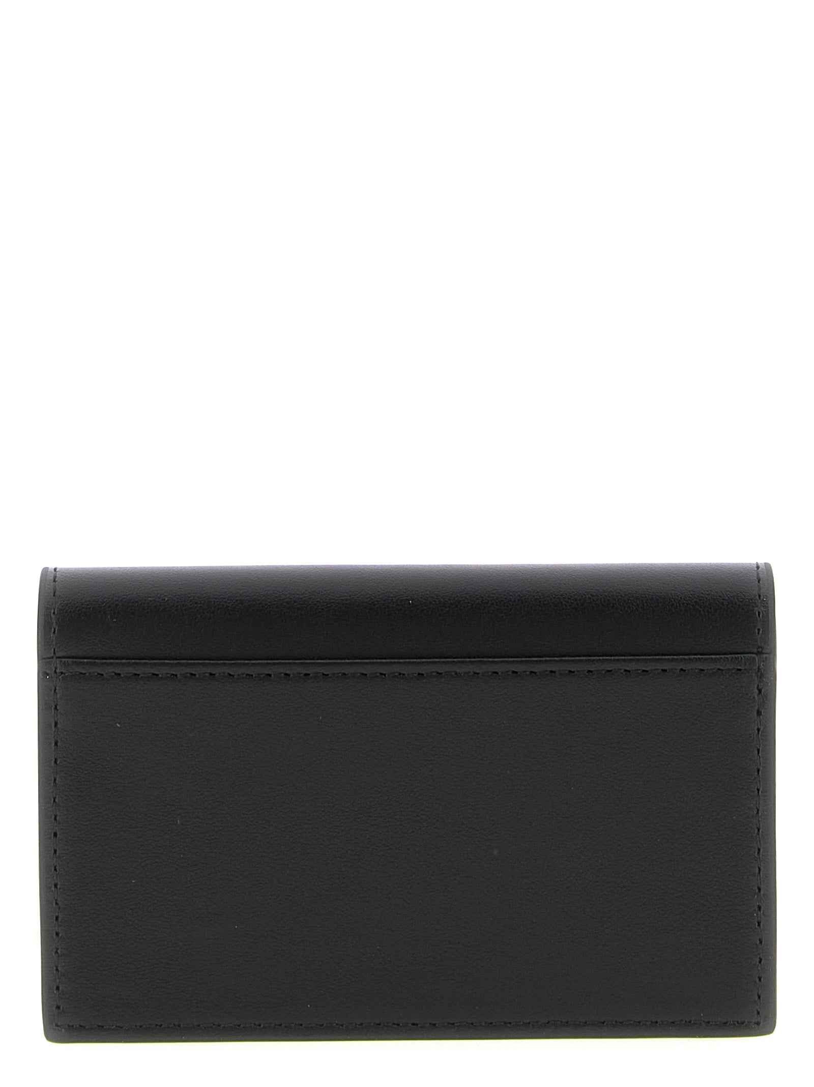Diesel Black Leather Cardholder