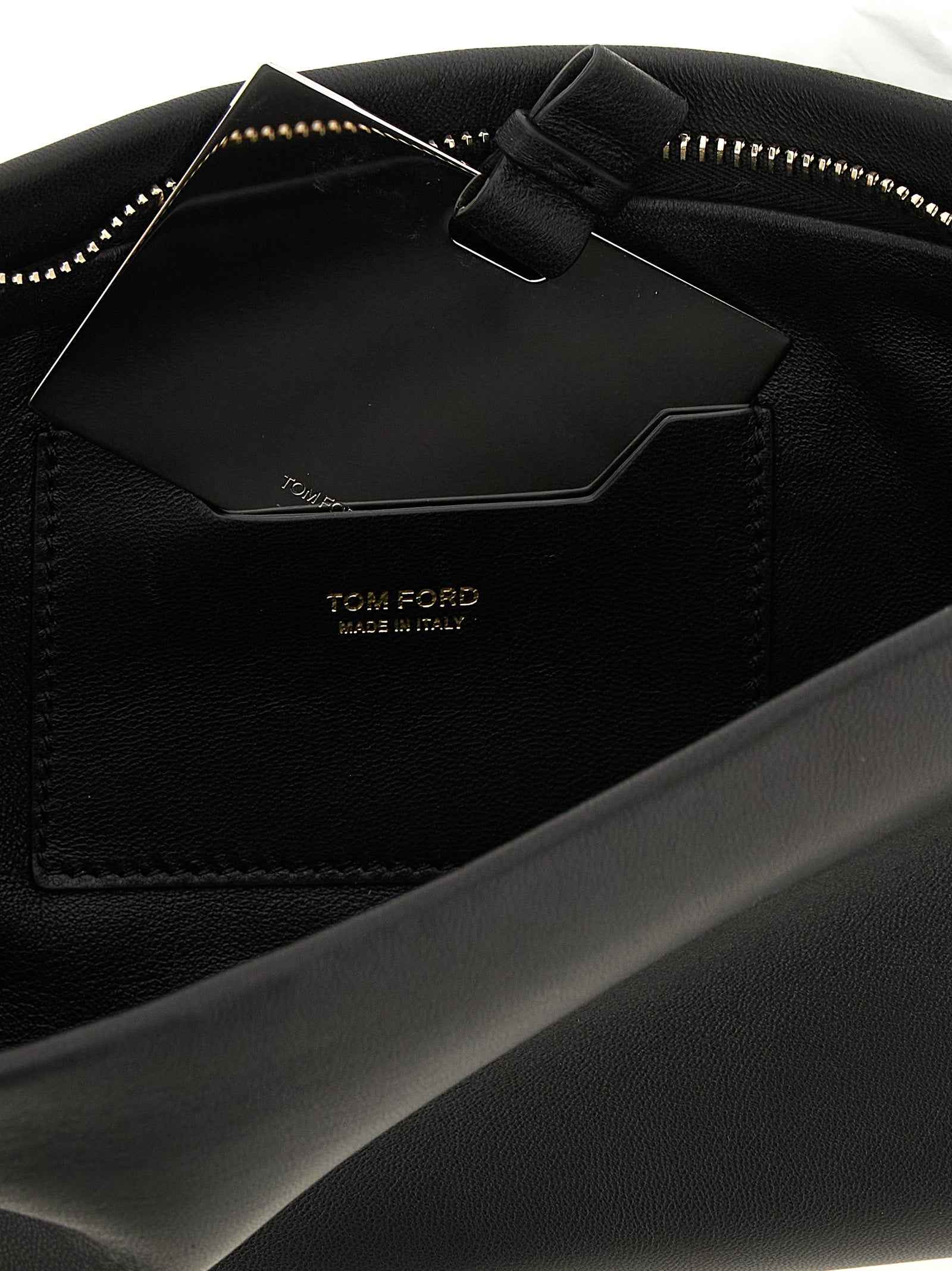 Tom Ford Black Lambskin Clutch Bag