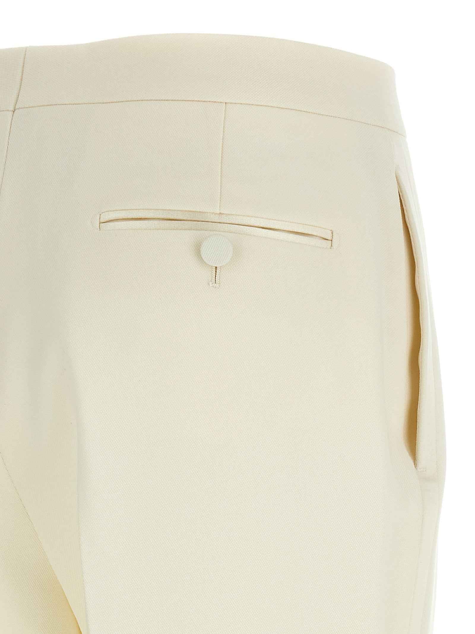 Tom Ford White Wool Tuxedo