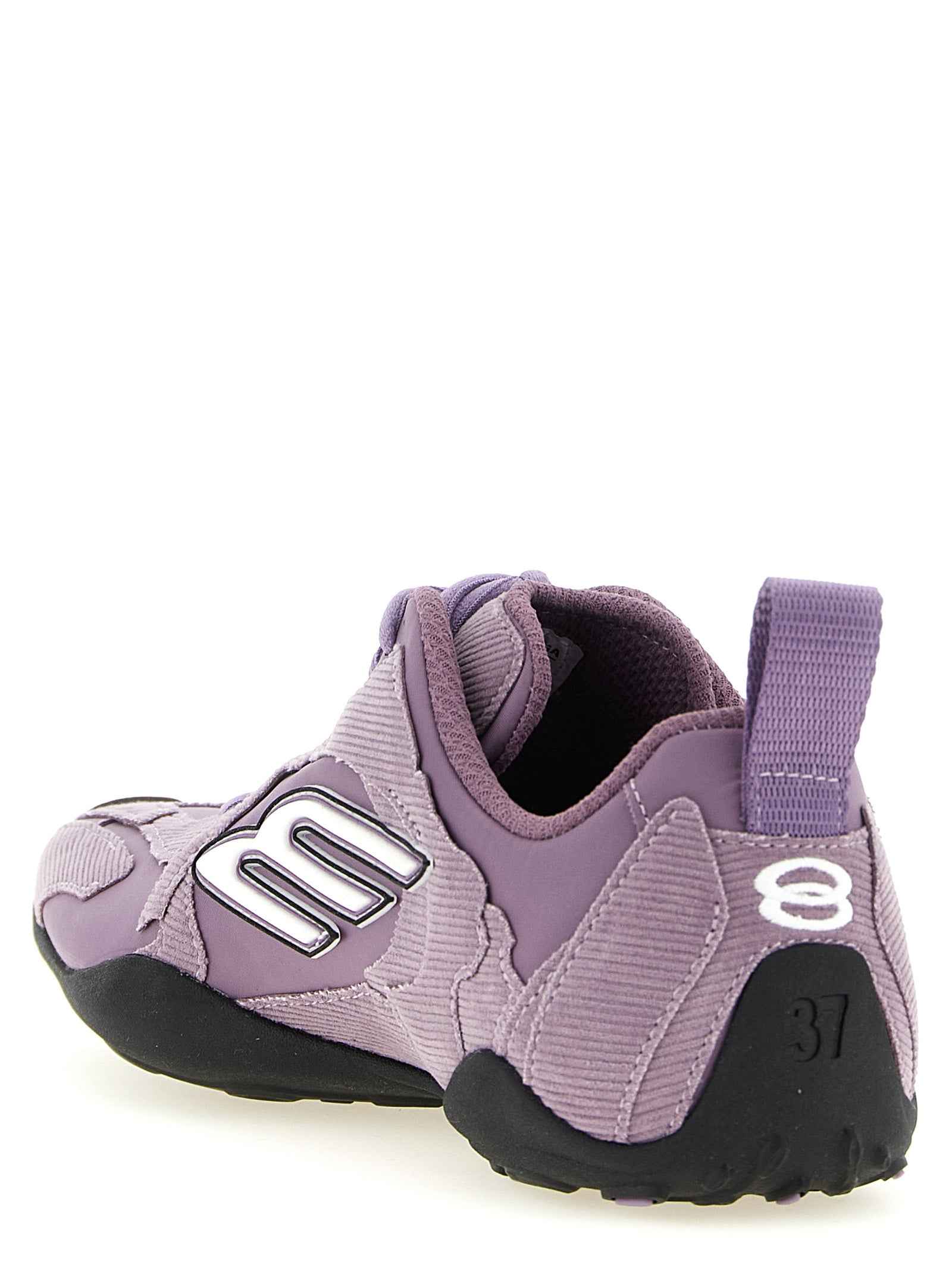 Balenciaga Purple Polyester Athletic Sneakers