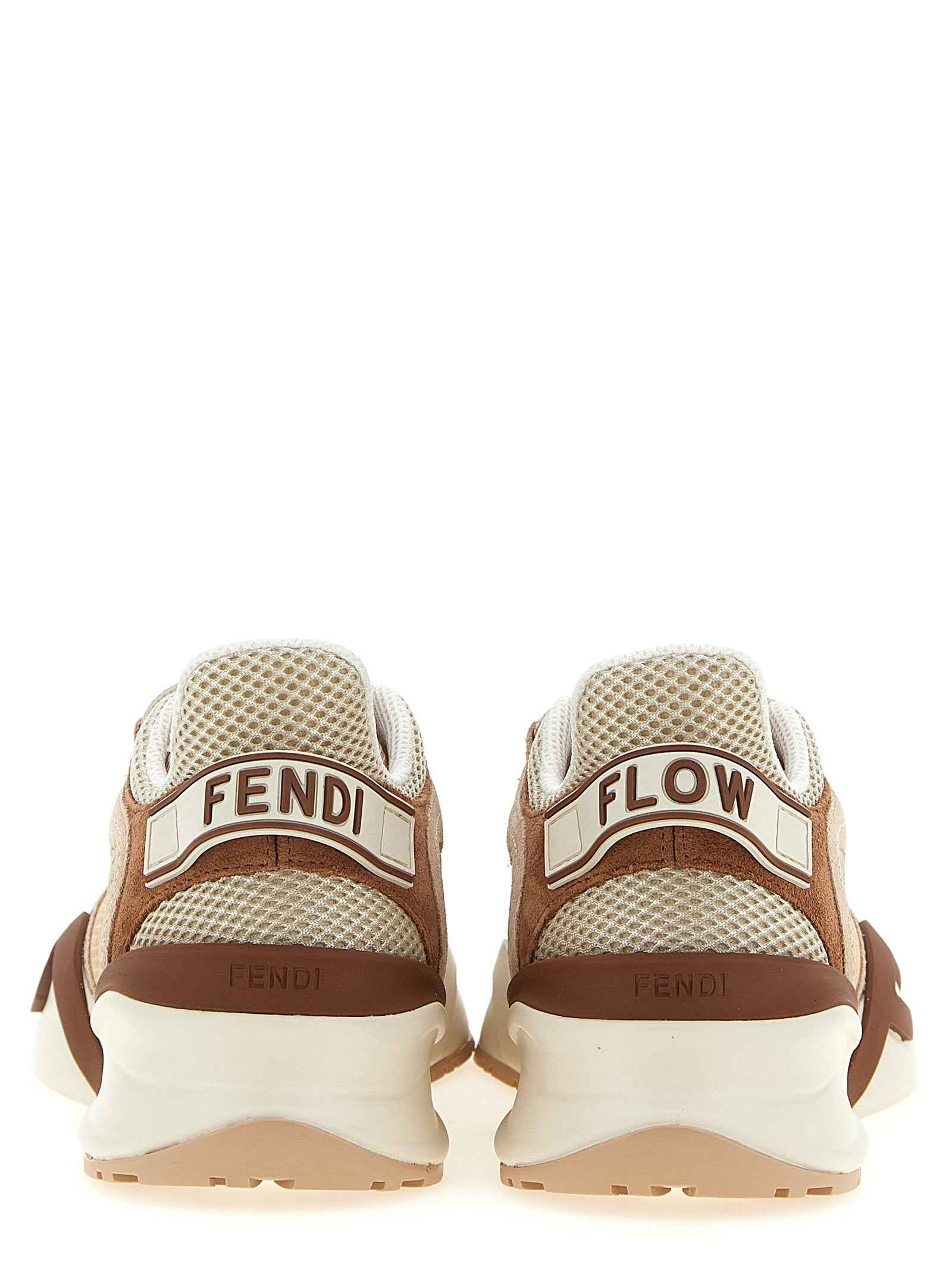 Fendi Multicolor Polyamide Athletic Sneakers