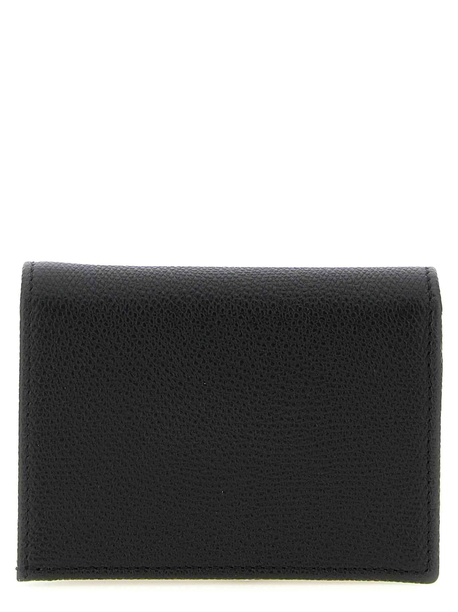 Valentino Garavani Black Calfskin Cardholder