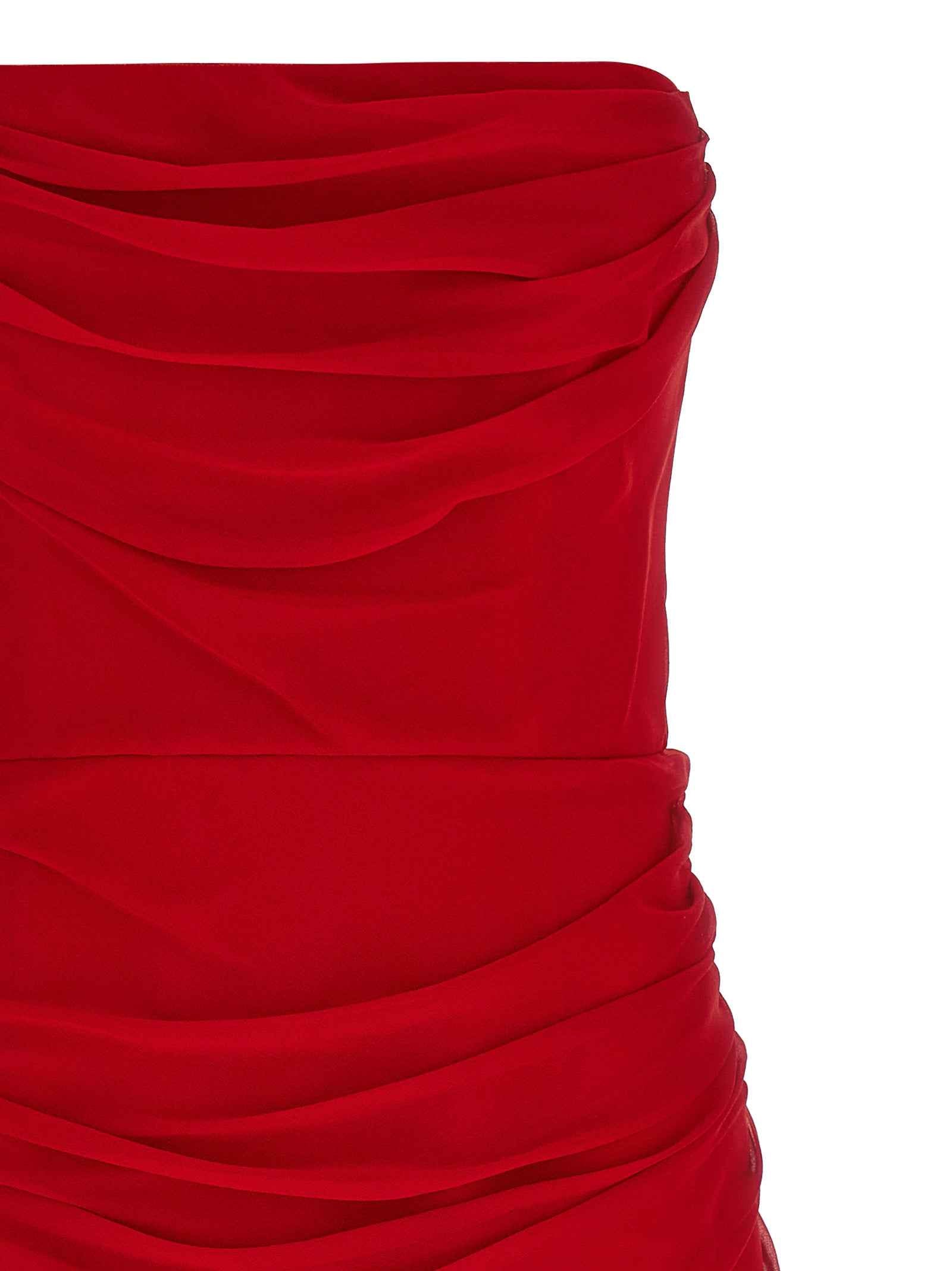 Carolina Herrera Multicolor Silk Midi Dress