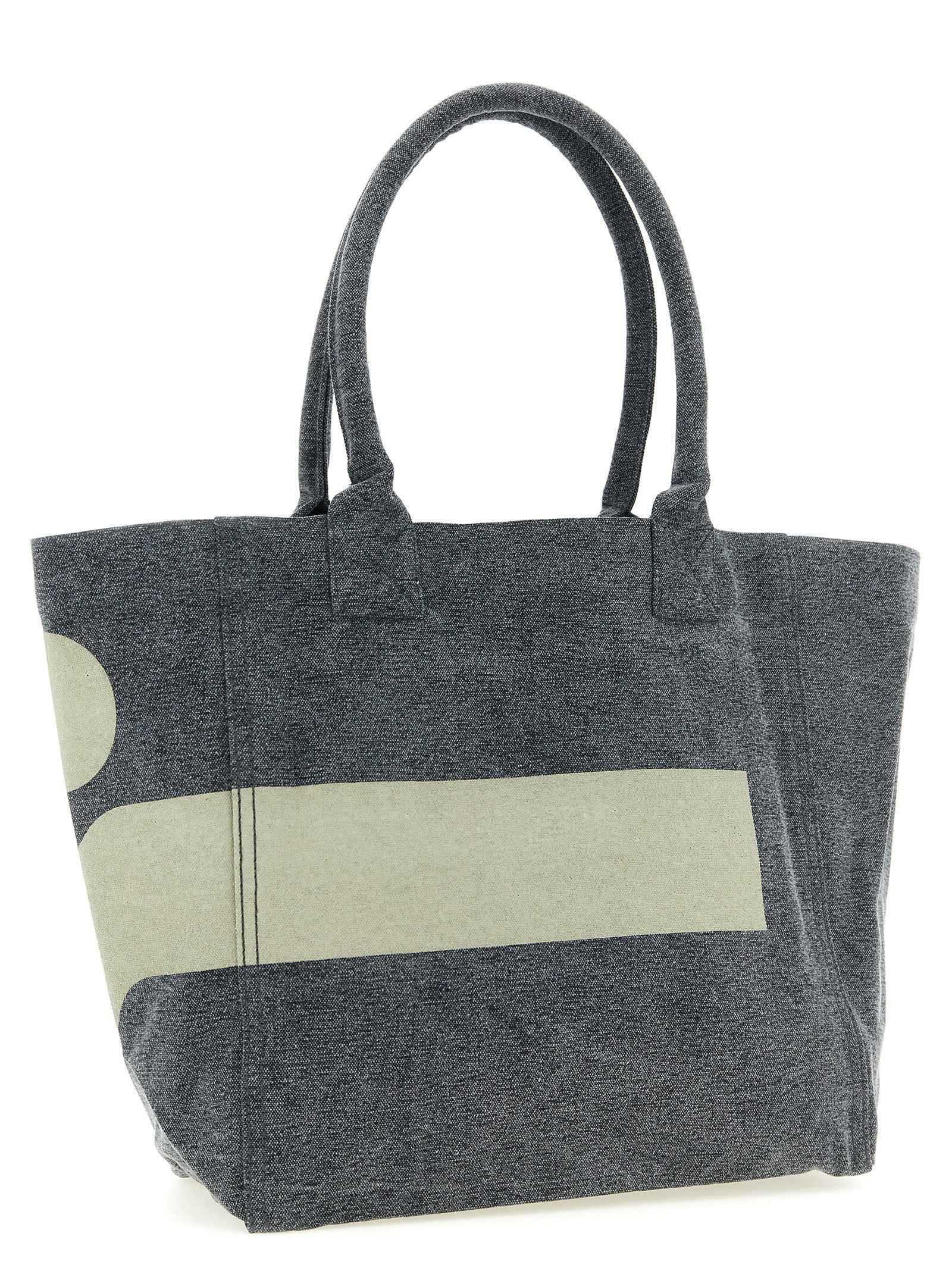 Isabel Marant Black Cotton Tote Bag