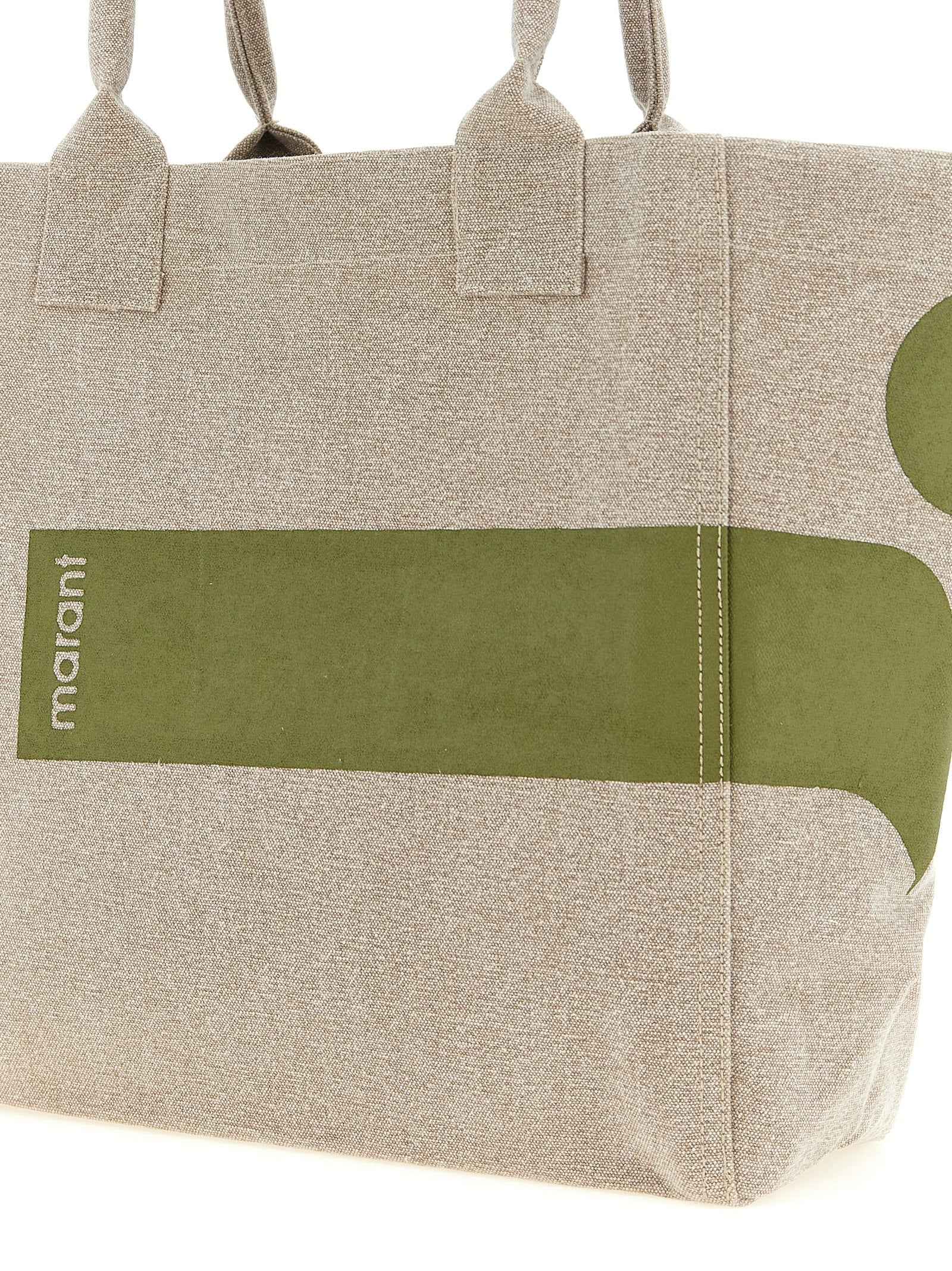 Isabel Marant Bicolor Cotton Tote Bag