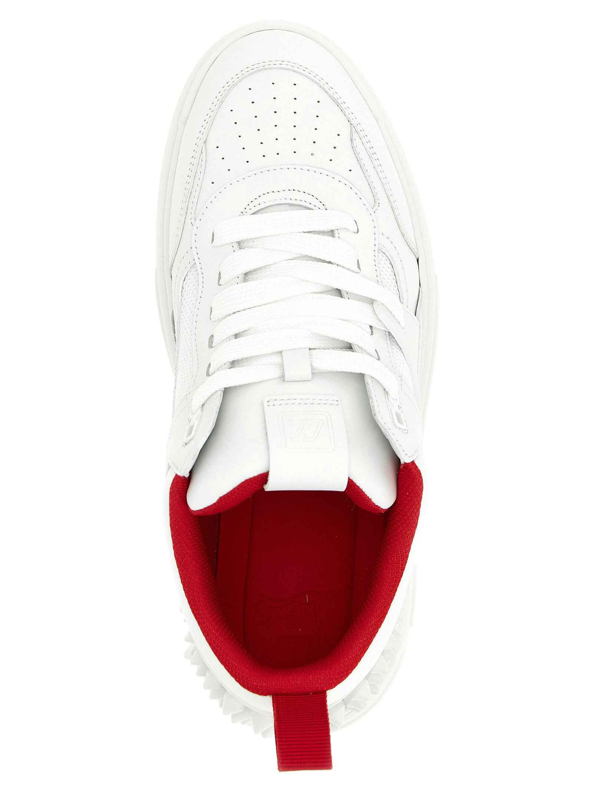 Christian Louboutin White Calfskin Athletic Sneakers