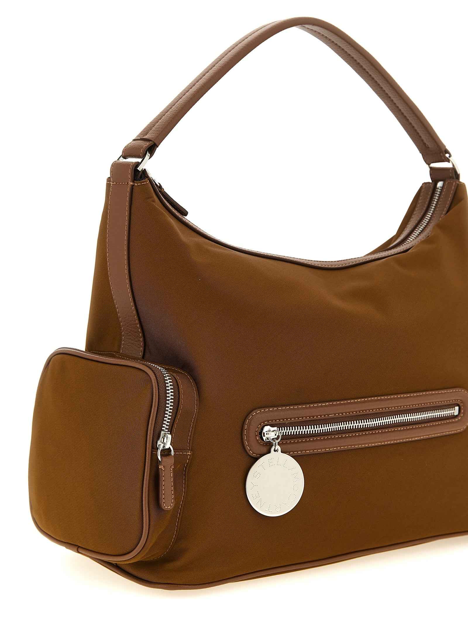 Stella McCartney Brown Polyamide Shoulder Bag