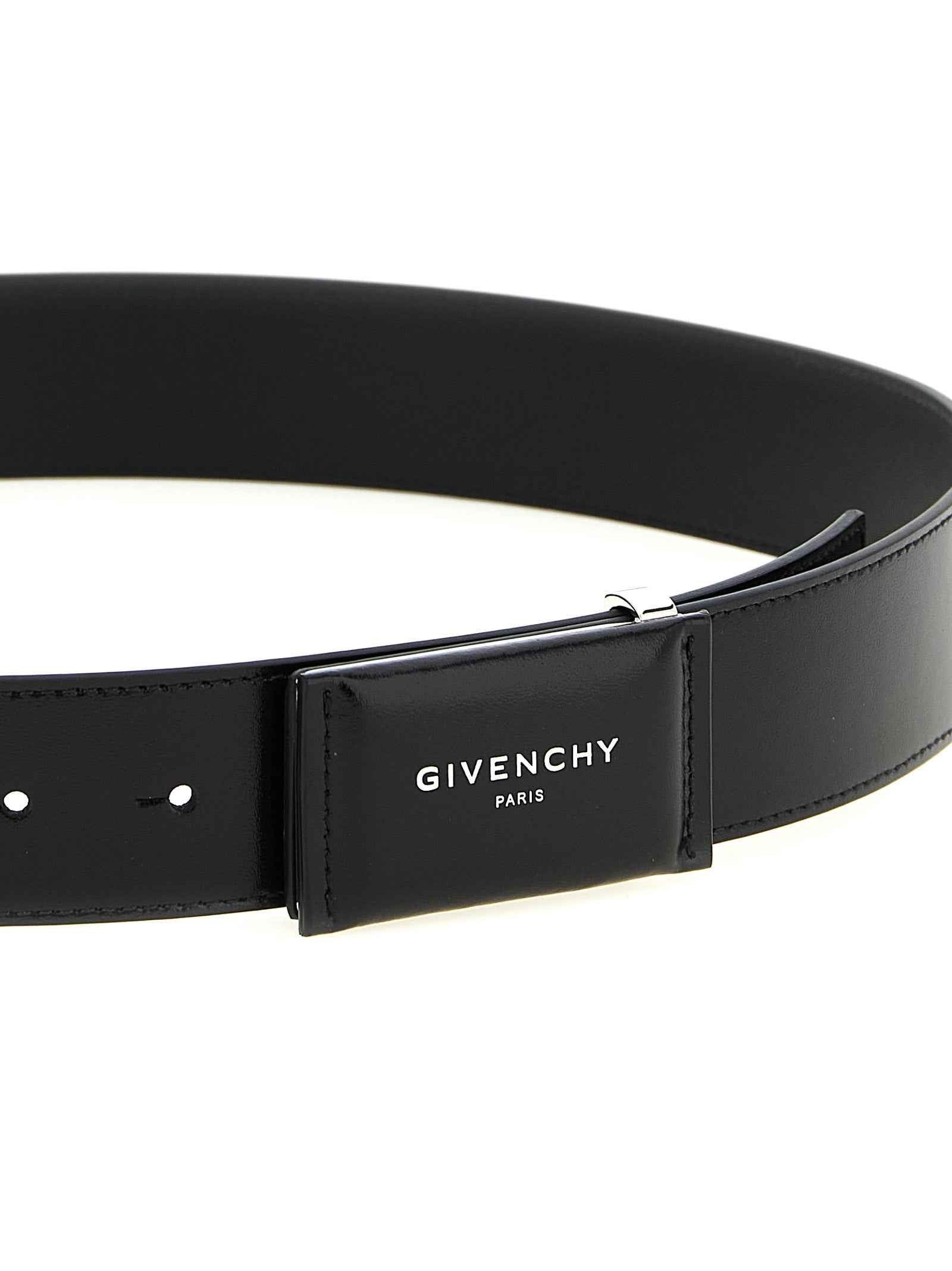 Givenchy Black Calfskin Belt