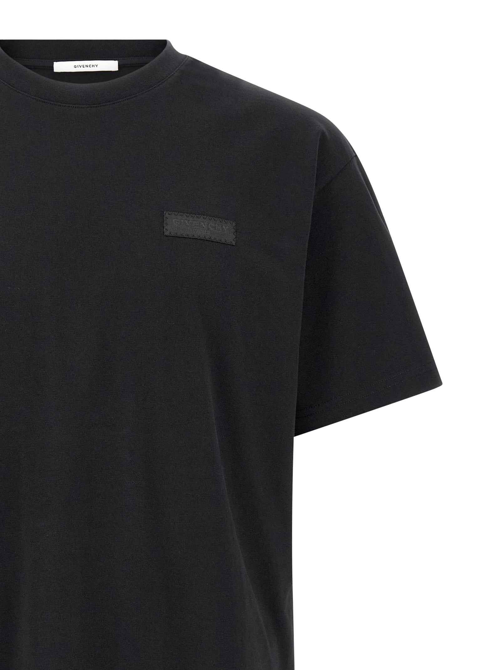 Givenchy Black Cotton T-Shirt