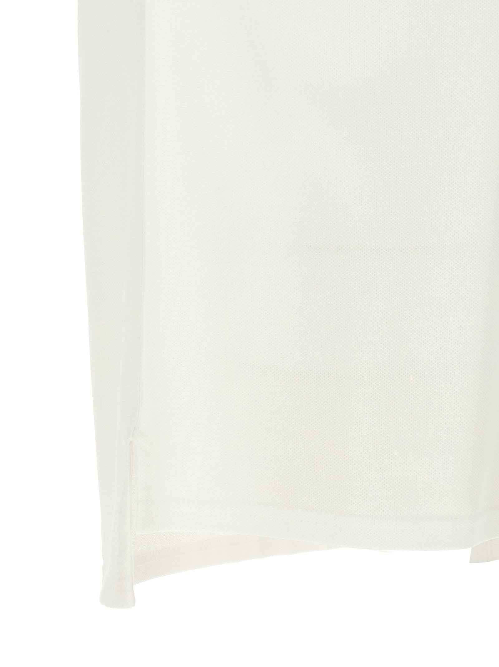 Givenchy White Cotton Polo Shirt