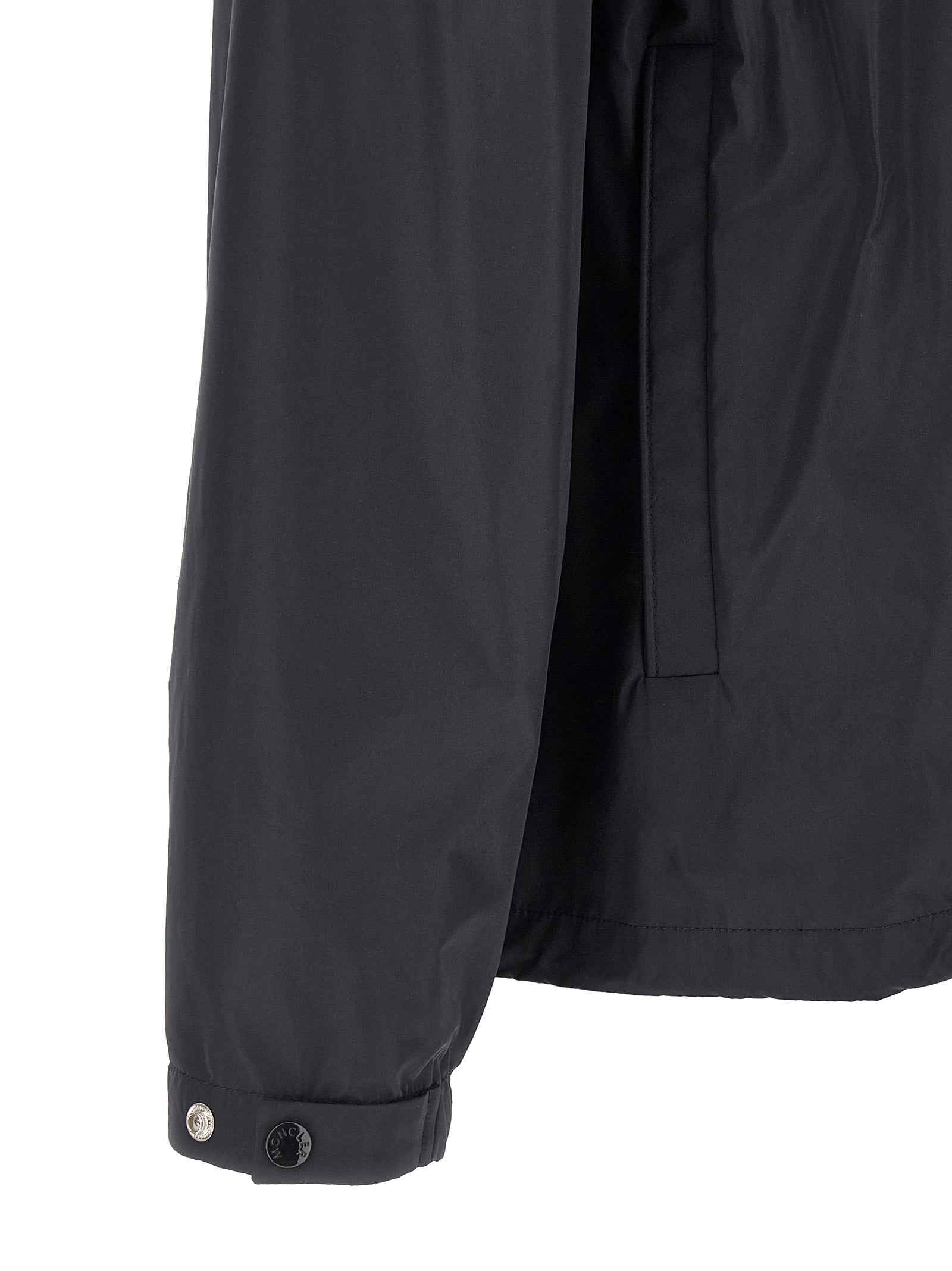 Moncler Blue Polyester Shell Jacket