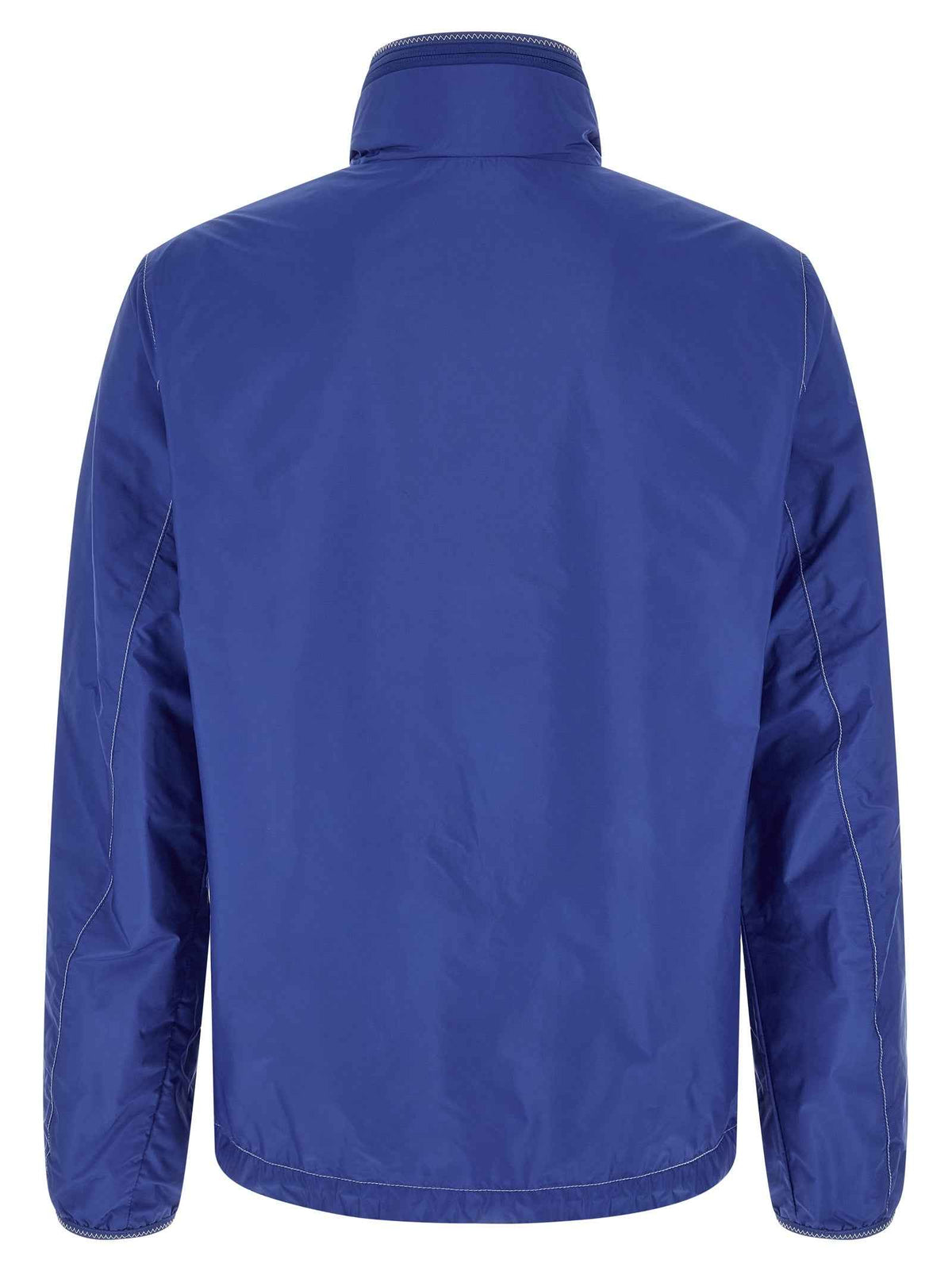 Moncler Blue Polyamide Shell Jacket