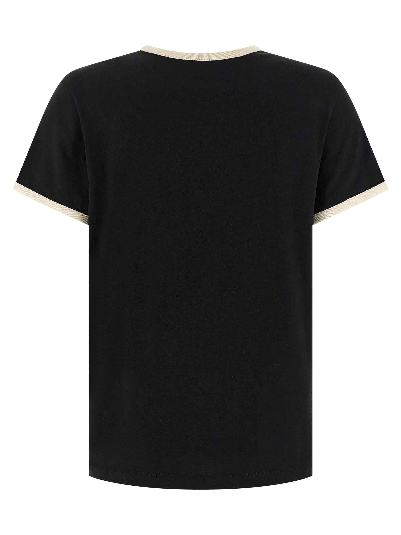 Moncler Black Cotton T-Shirt