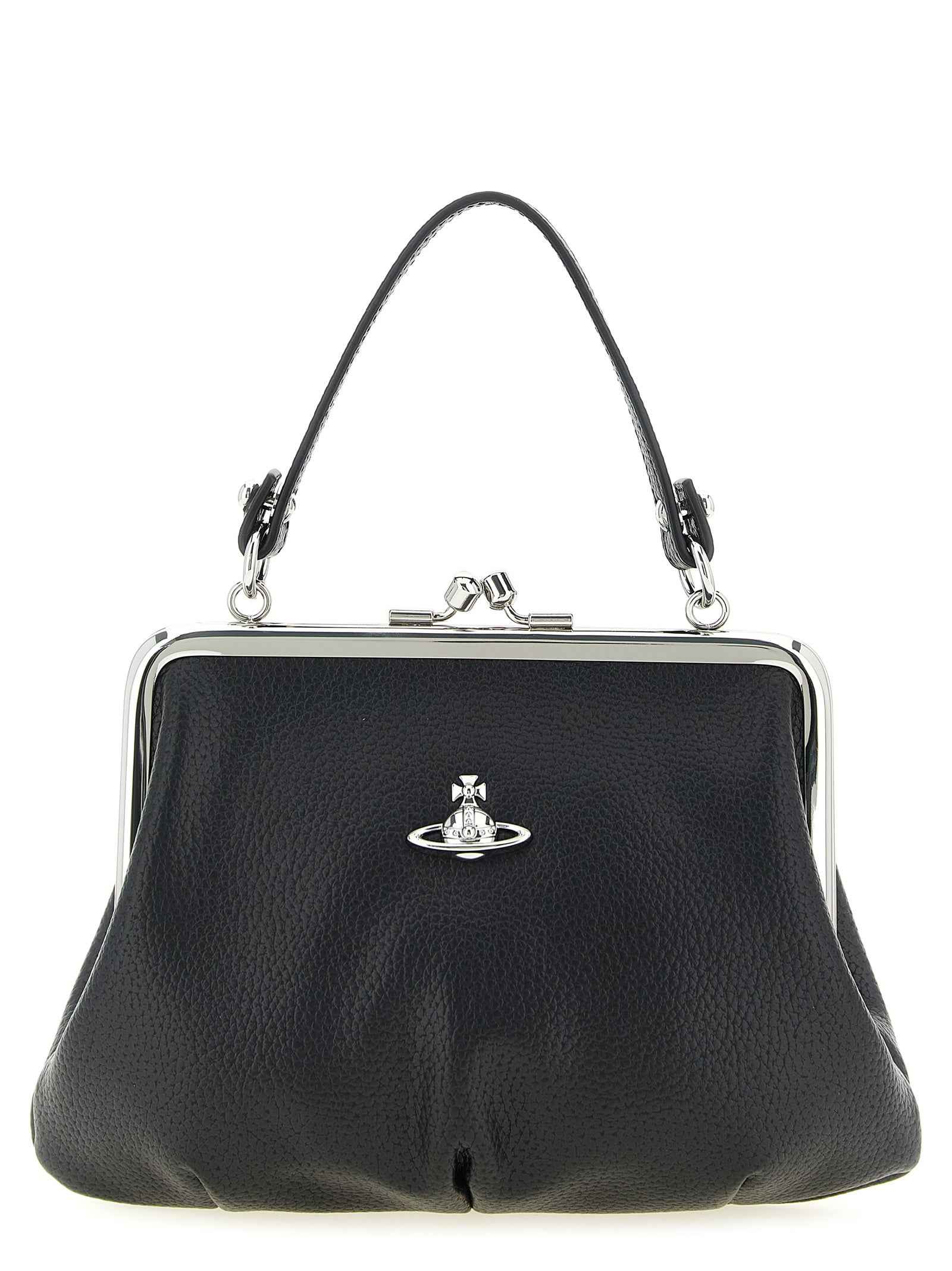 Vivienne Westwood Black Polyethylene Handbag