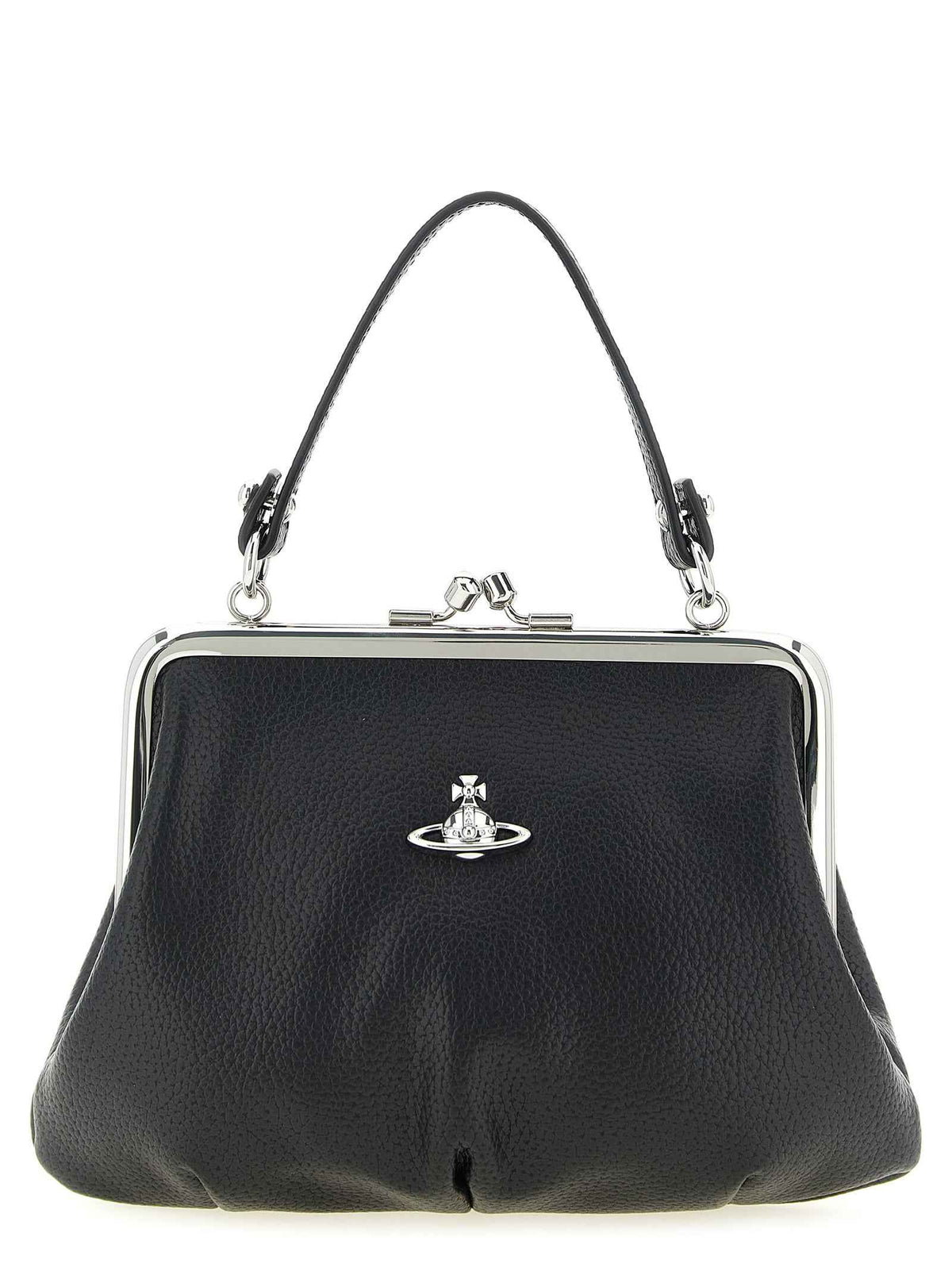 Vivienne Westwood Black Polyethylene Handbag