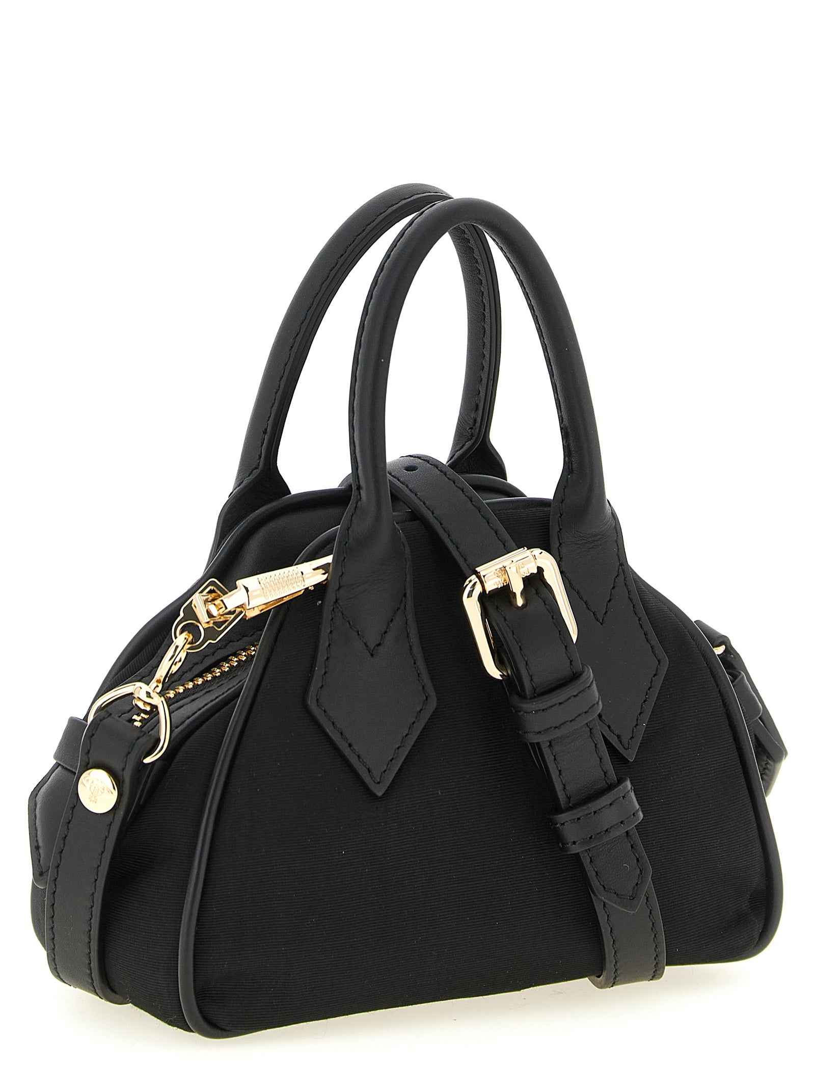 Vivienne Westwood Black Viscose Handbag