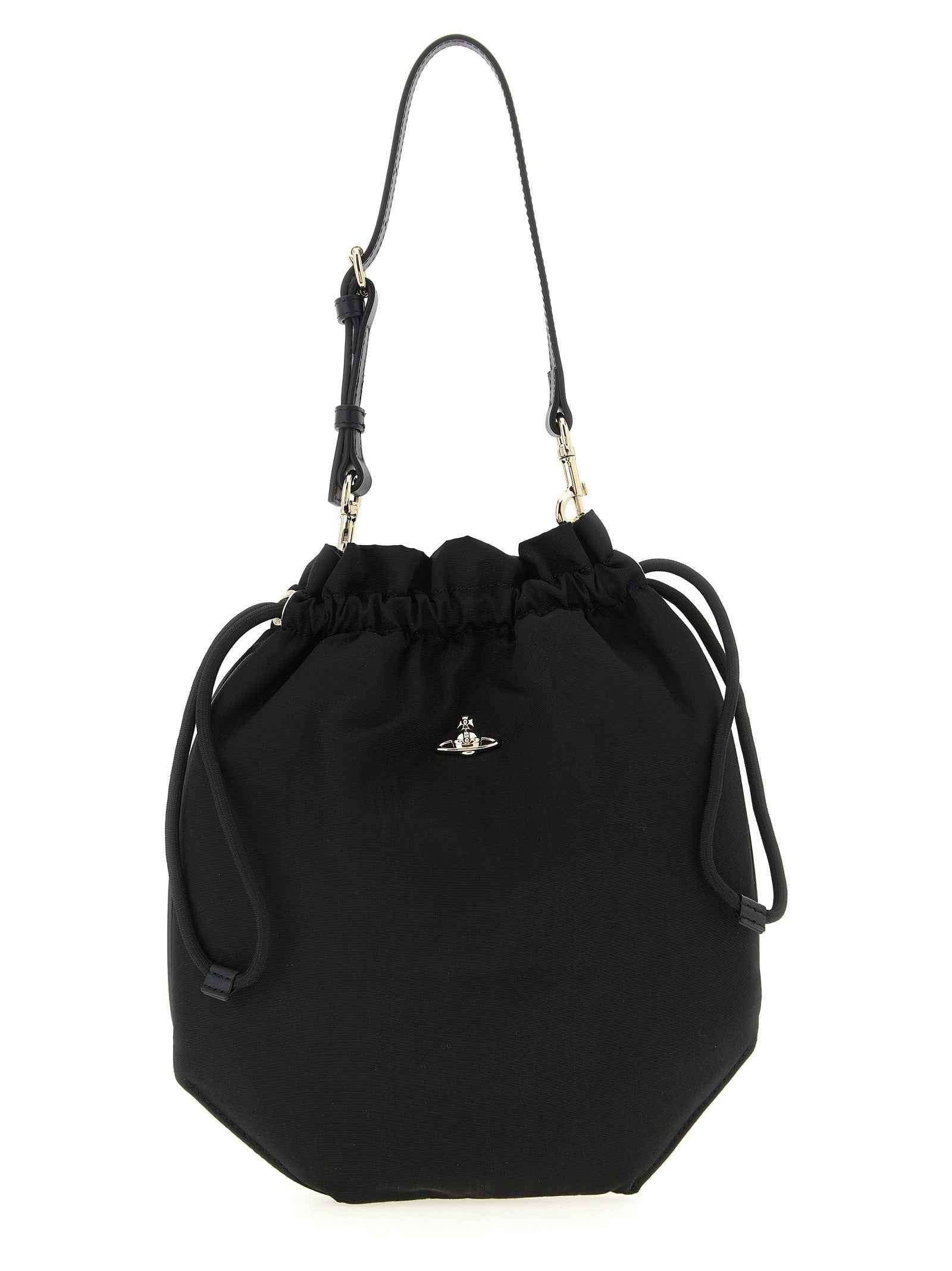 Vivienne Westwood Black Viscose Handbag