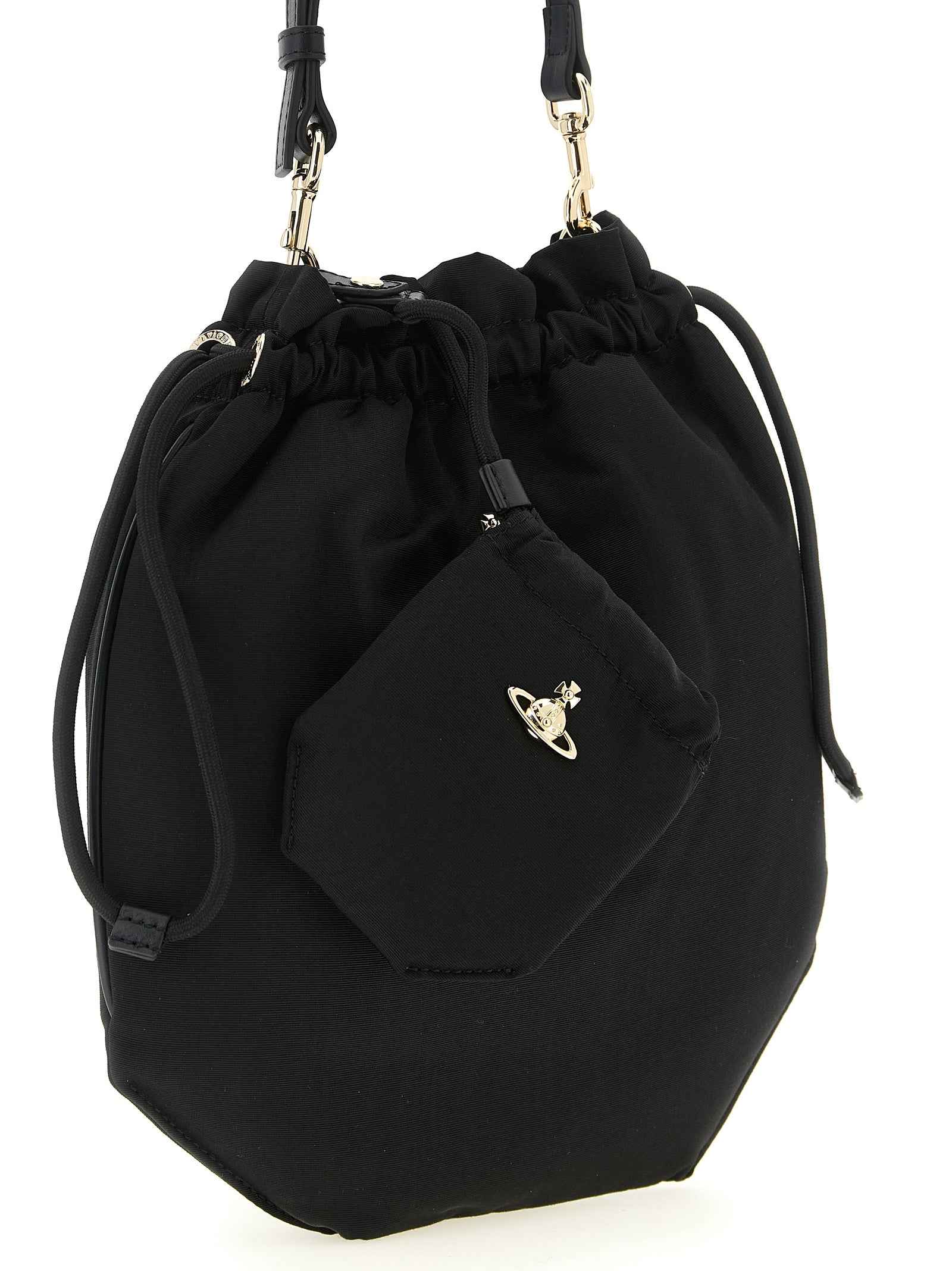 Vivienne Westwood Black Viscose Handbag
