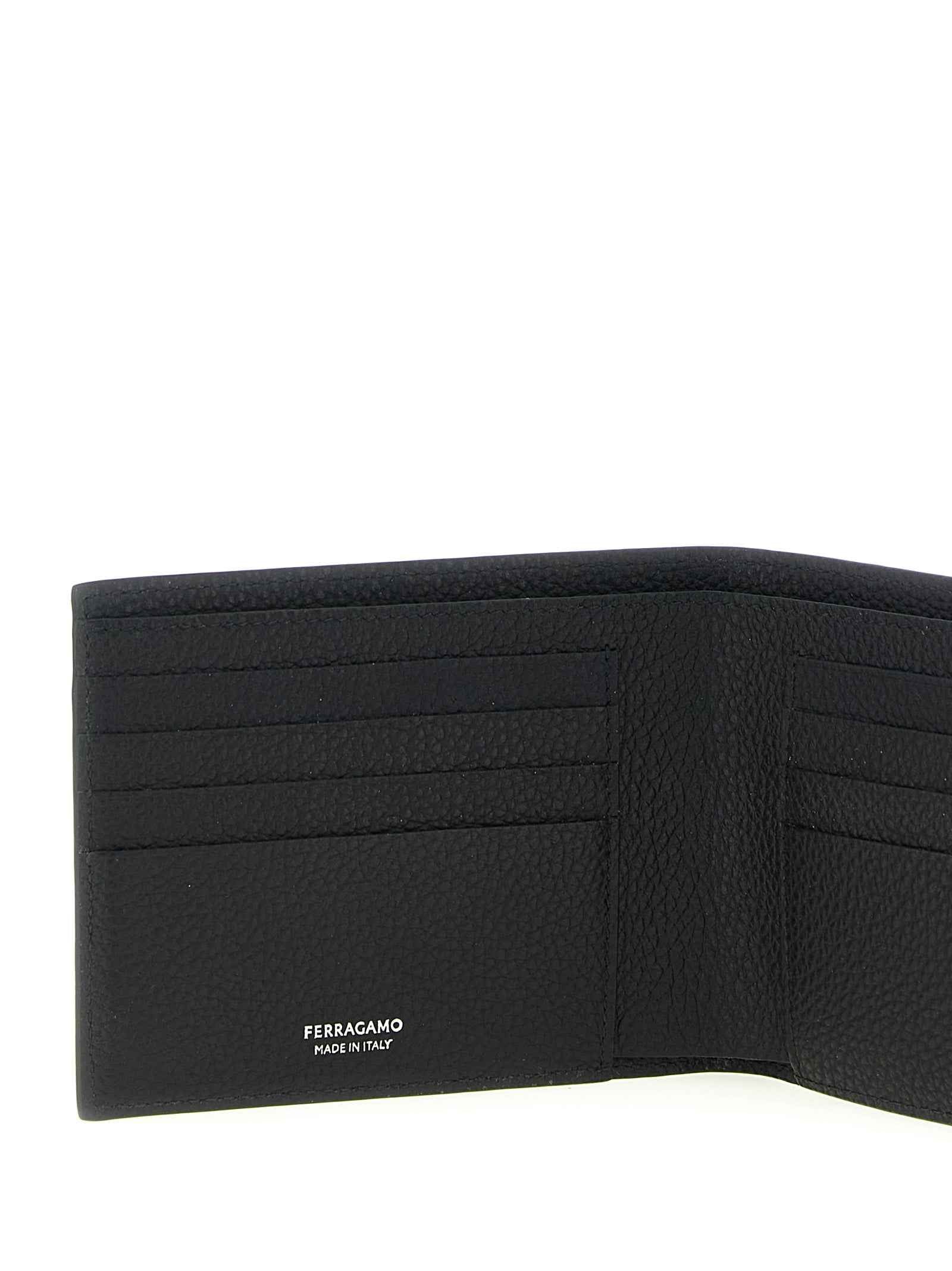 Ferragamo Black Calfskin Wallet