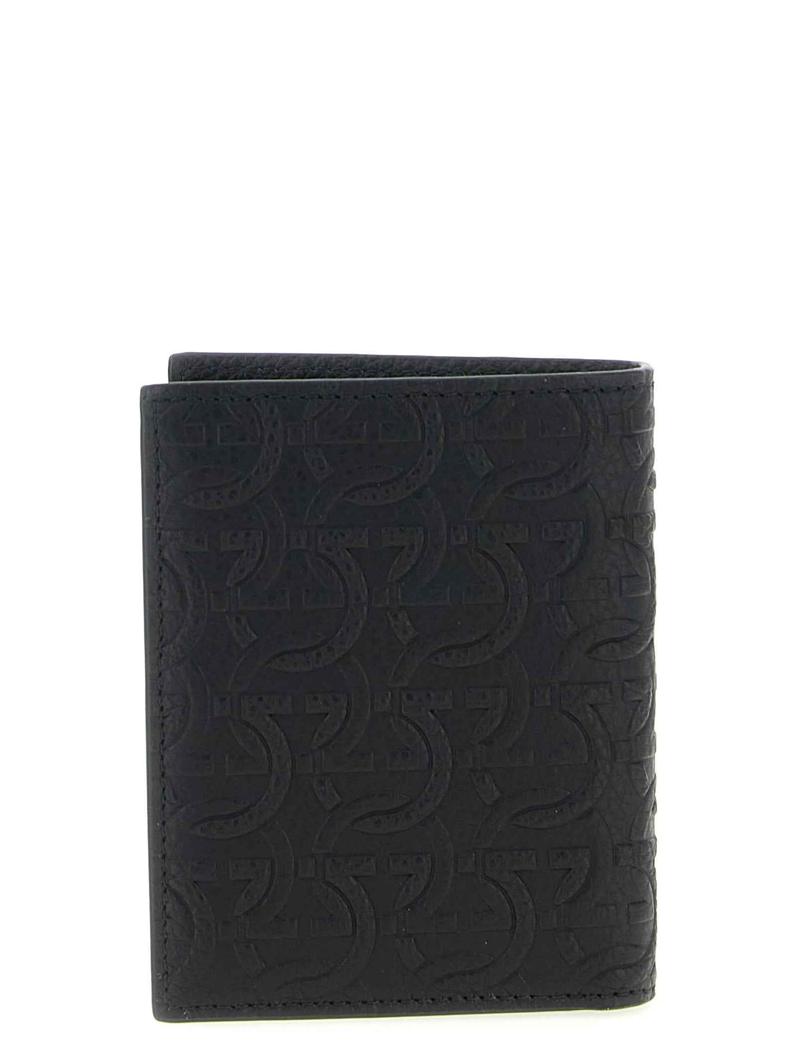 Ferragamo Black Calfskin Wallet