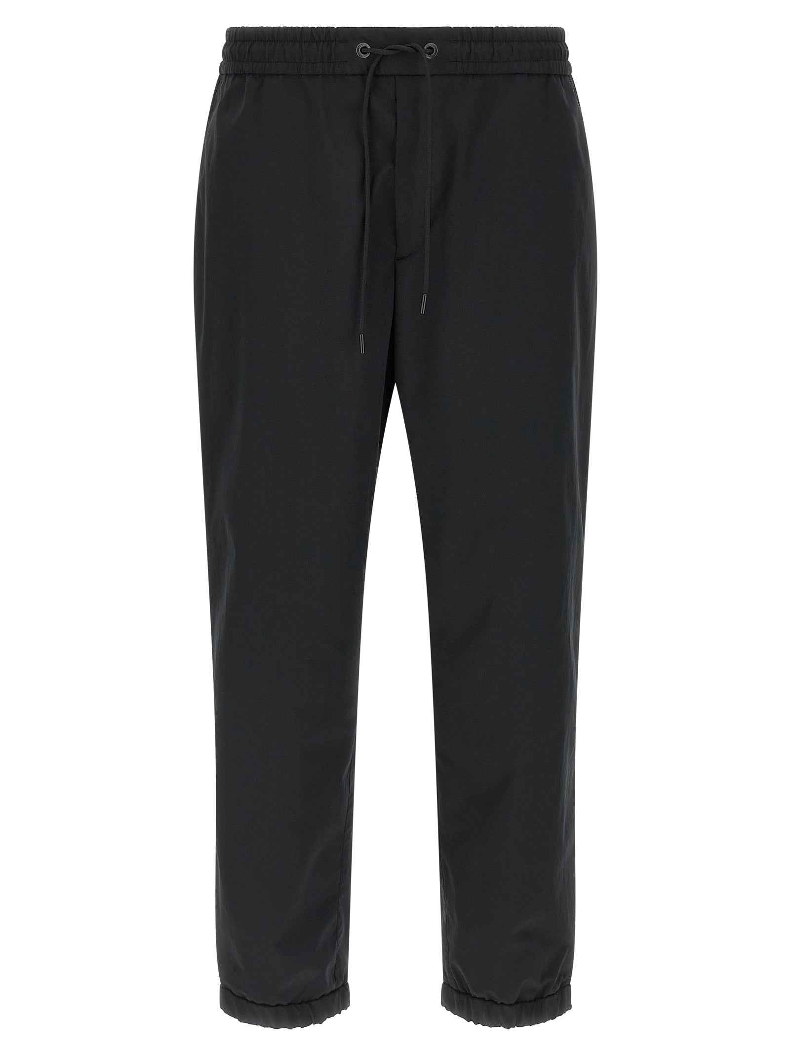 Moncler Black Polyester Joggers (Workout Pants)