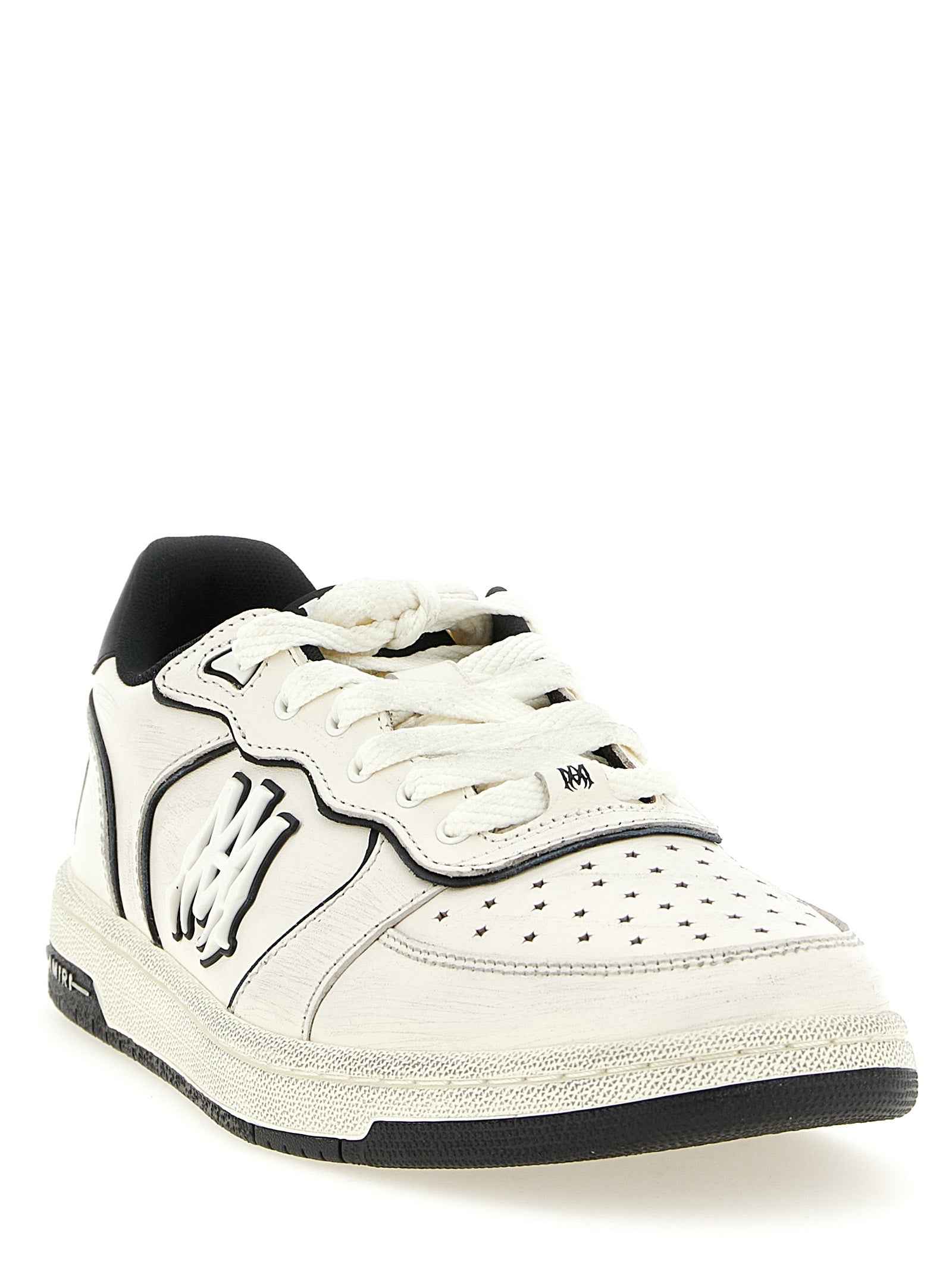 Amiri Bicolor Bovine Leather Low Top Sneakers