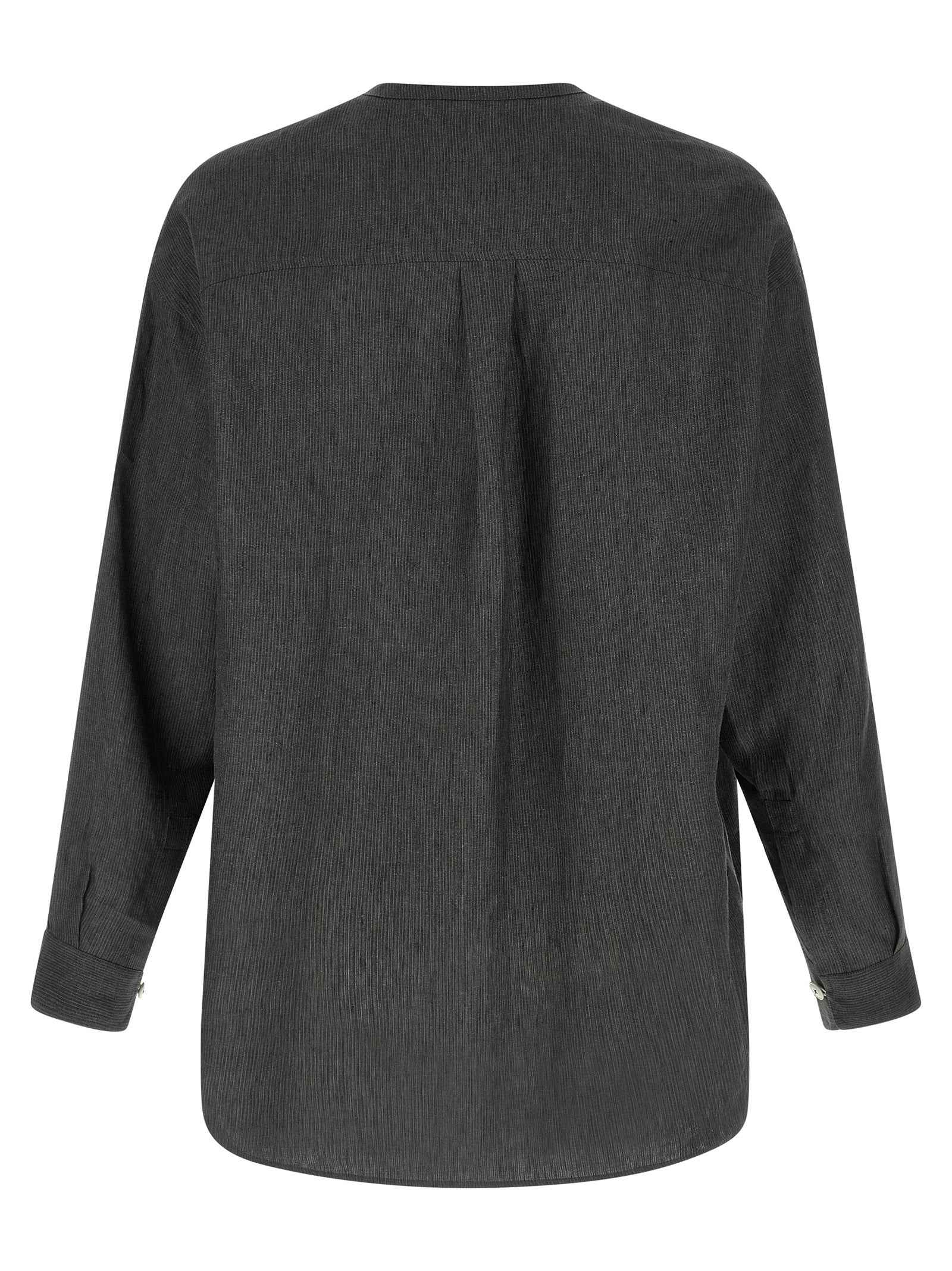 Jacquemus Gray Linen Blouse