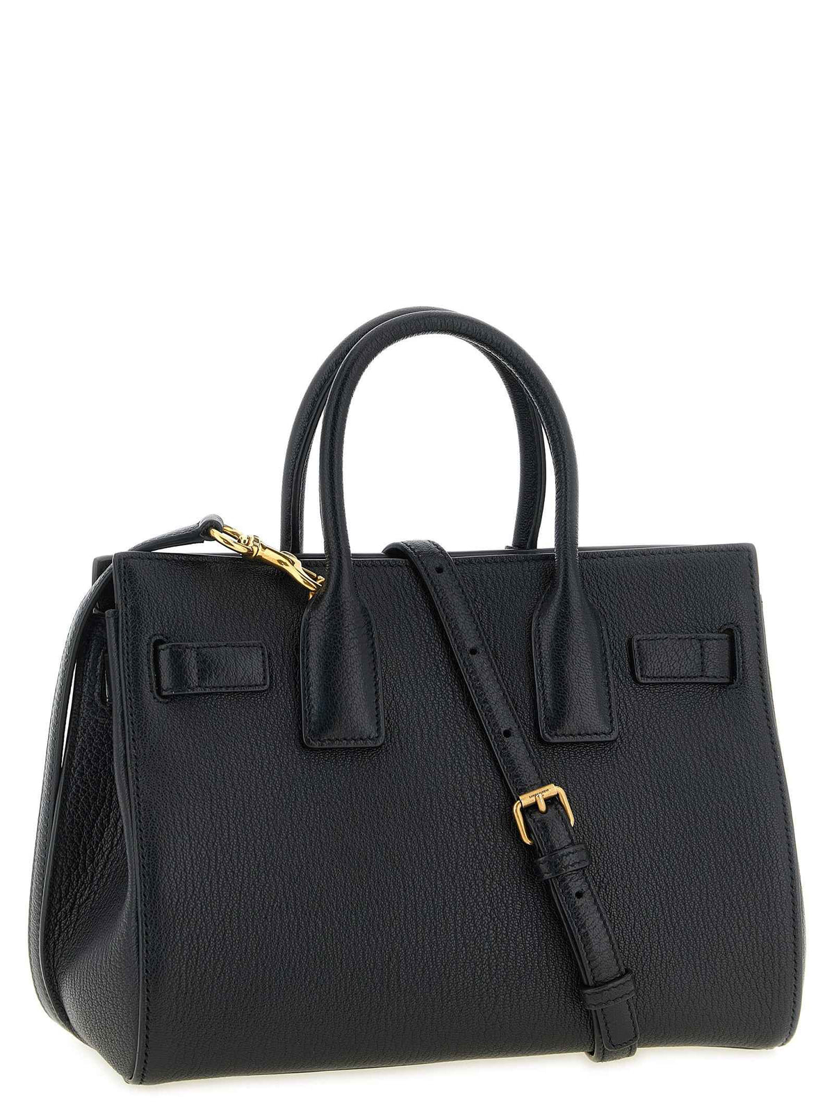 Saint Laurent Black Goatskin Handbag