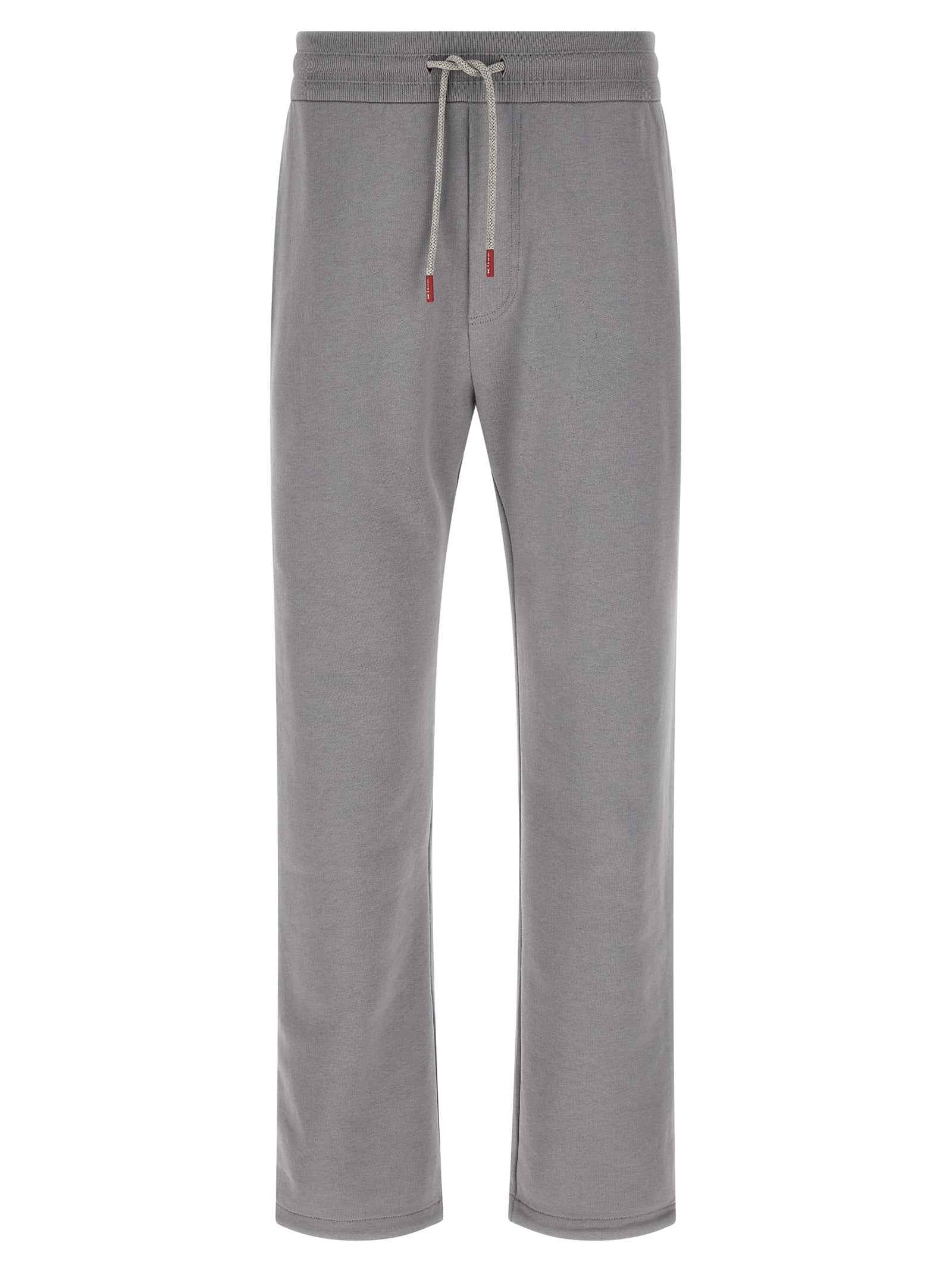 Kiton Gray Cotton Sweatsuit