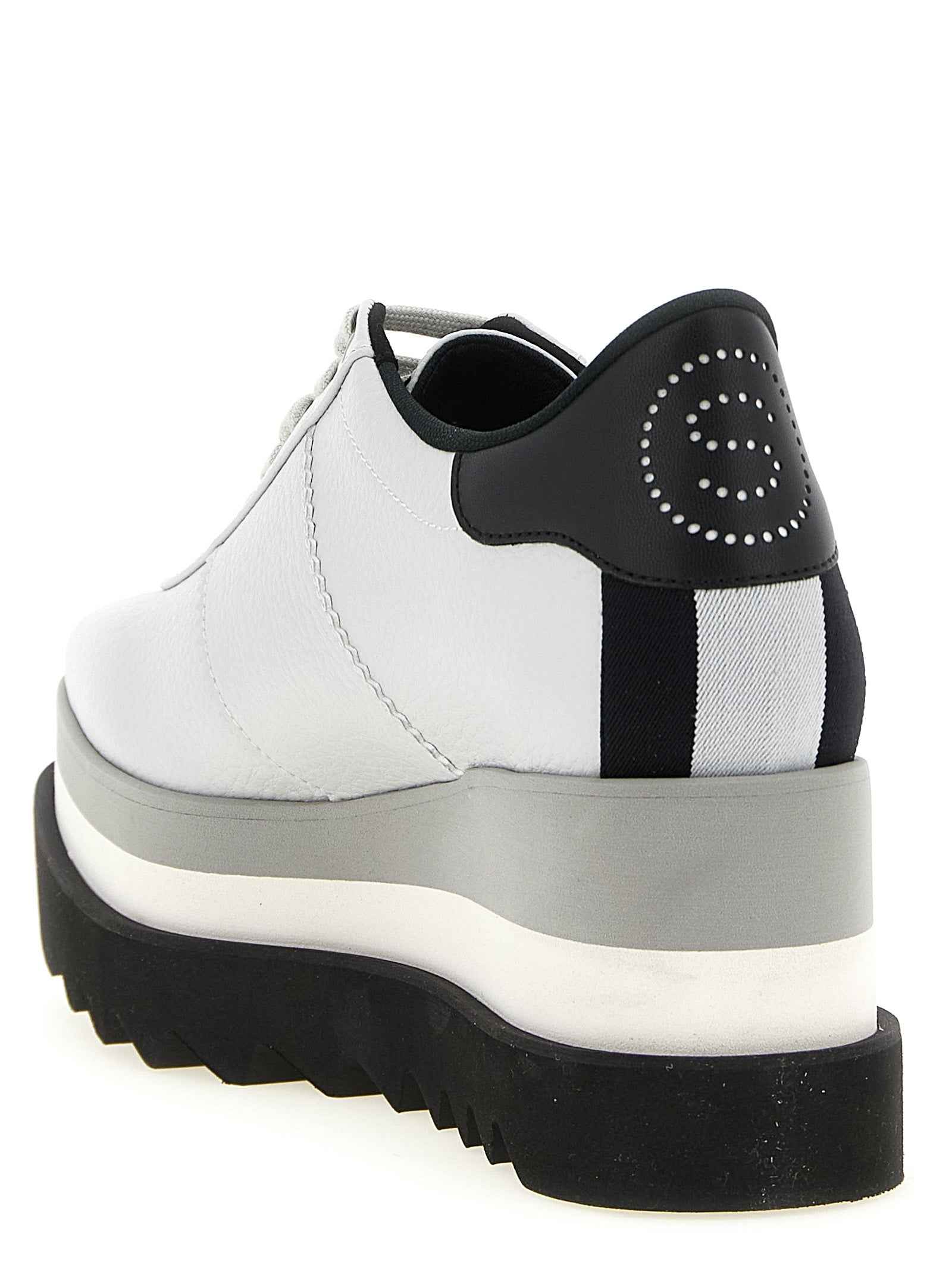 Stella McCartney Gray Polyethylene Wedge Sandals