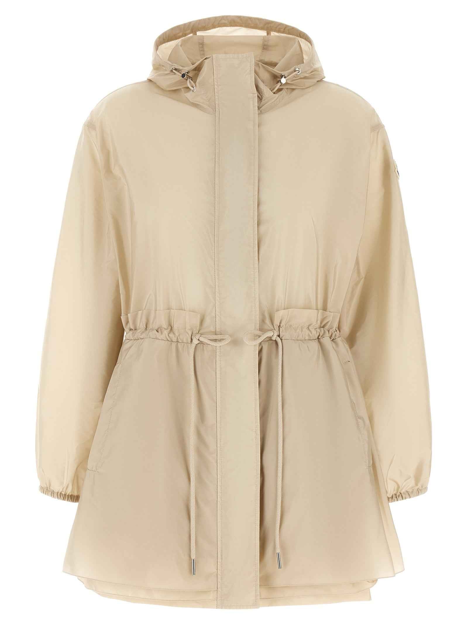 Moncler Beige Polyamide Shell Jacket