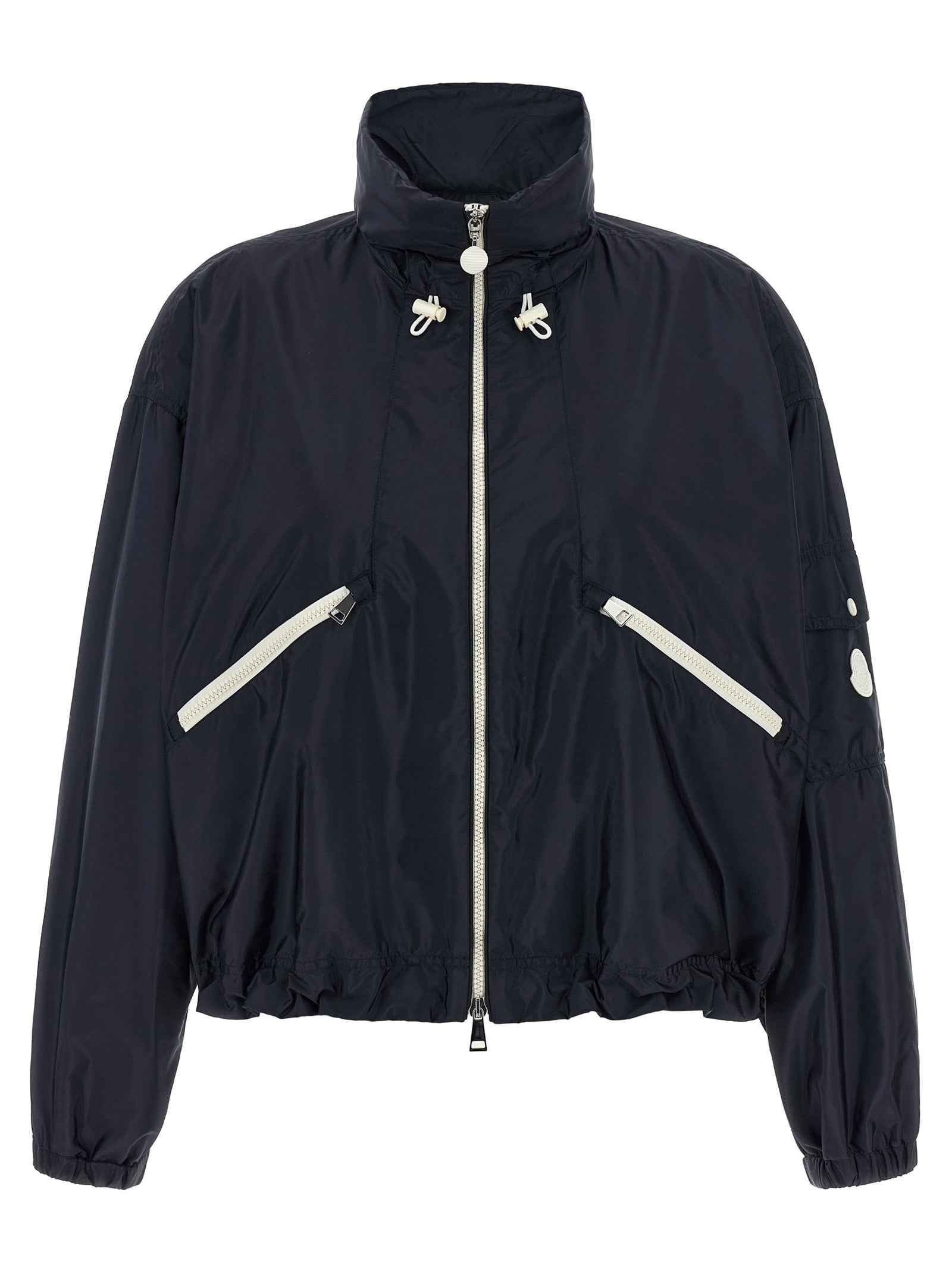 Moncler Blue Polyamide Shell Jacket
