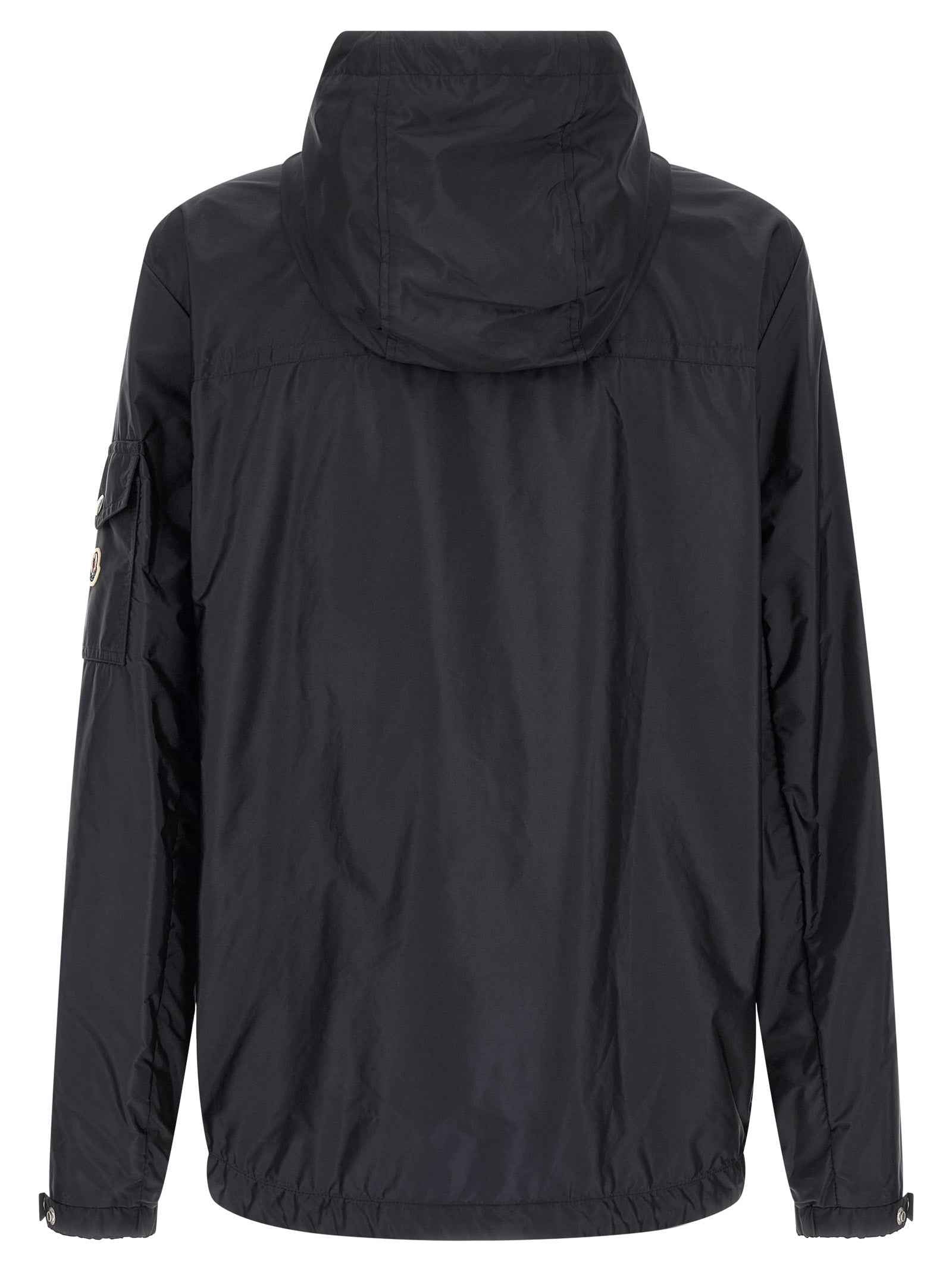 Moncler Blue Polyamide Shell Jacket