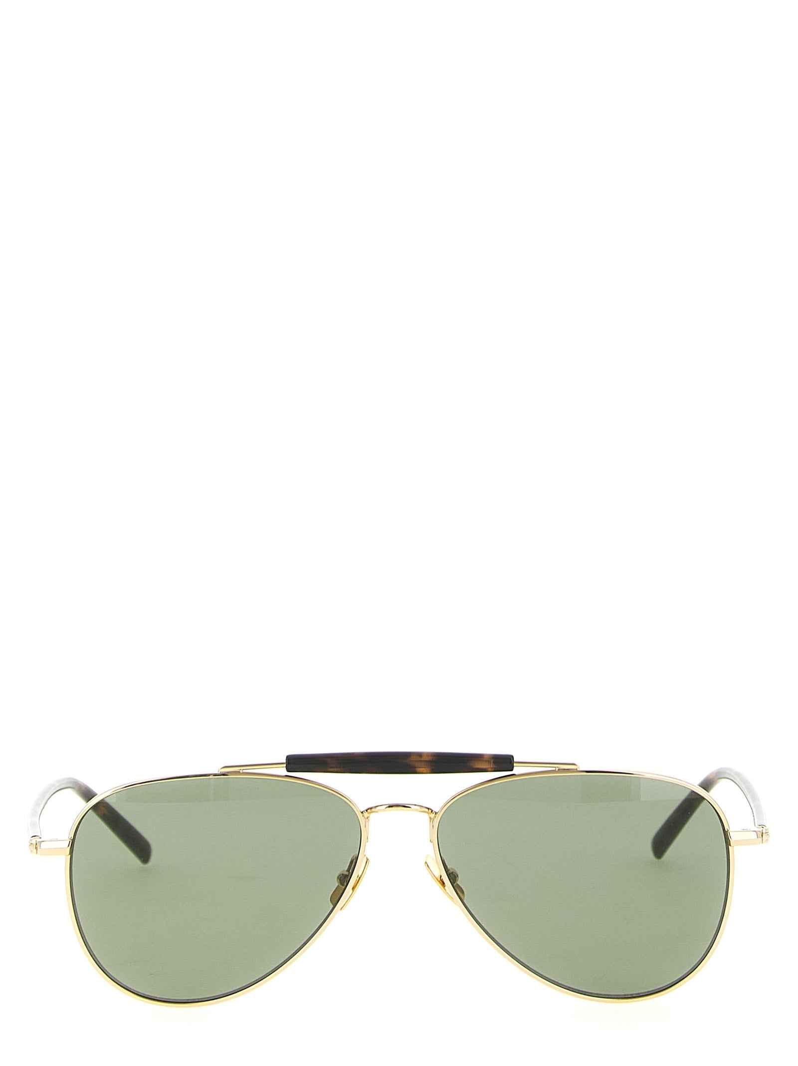 Saint Laurent Multicolor Acetate Sunglasses
