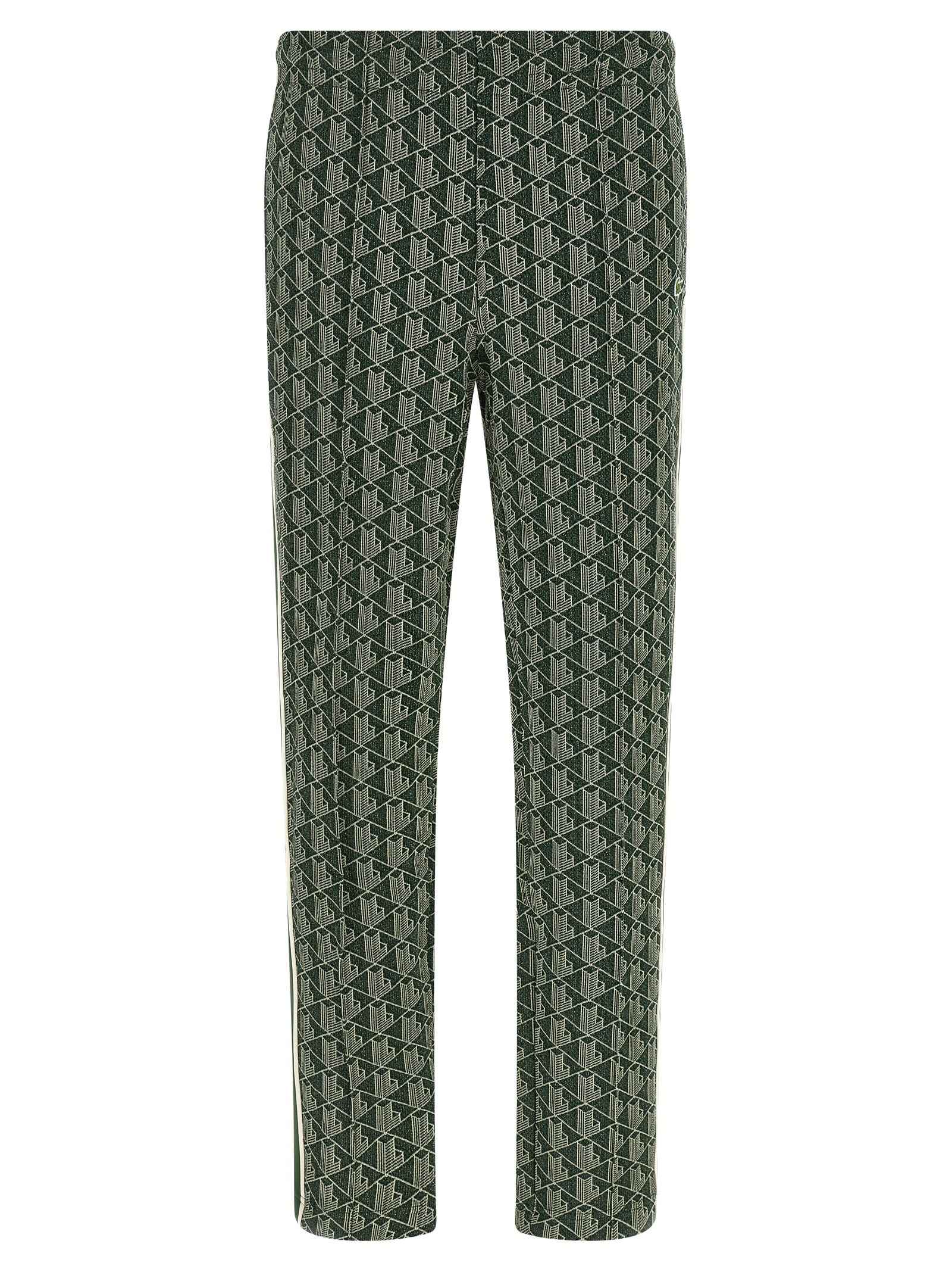 Lacoste Bicolor Polyester Joggers (Workout Pants)