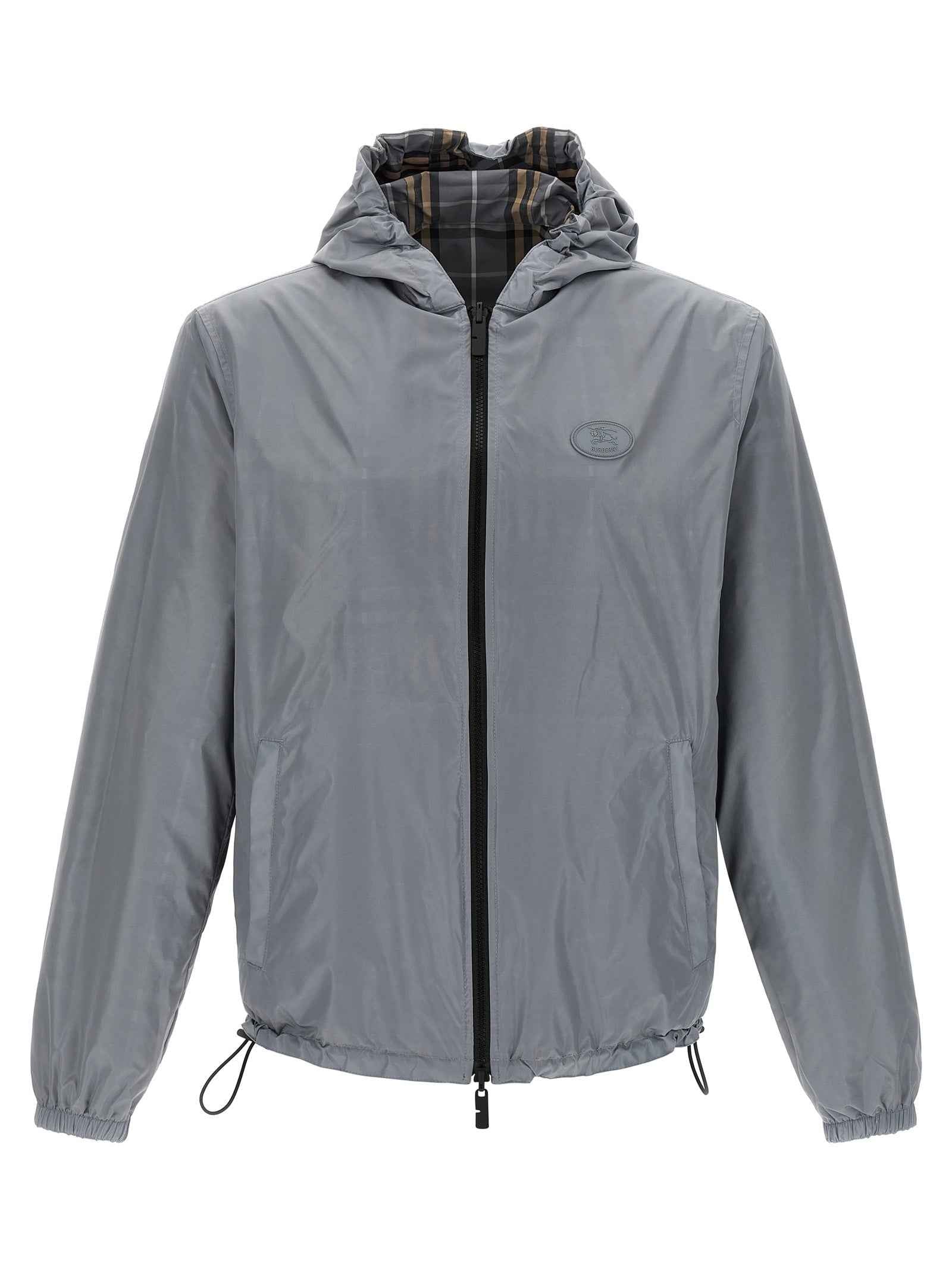 Burberry Multicolor Polyester Shell Jacket
