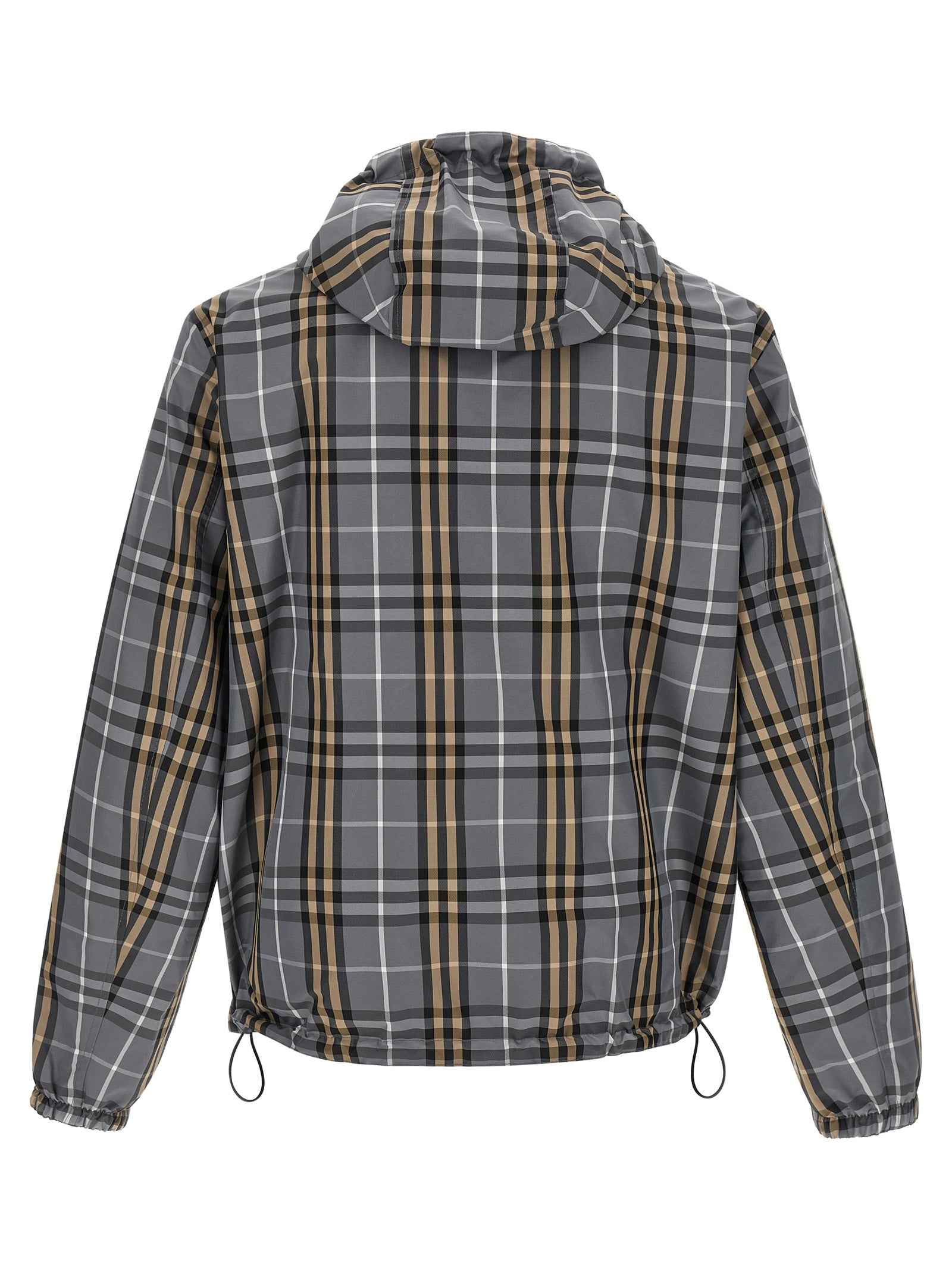 Burberry Multicolor Polyester Shell Jacket