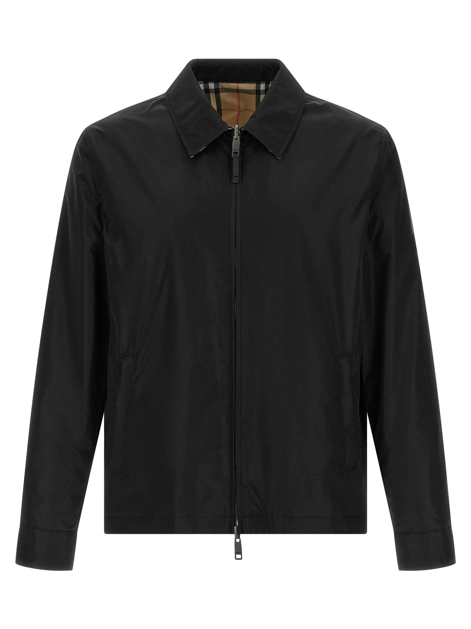 Burberry Black Polyamide Shell Jacket