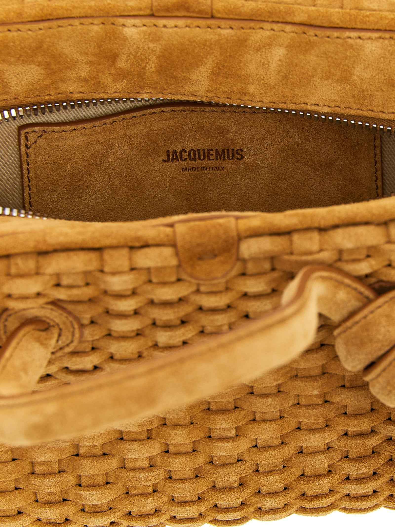 Jacquemus Beige Calfskin Handbag