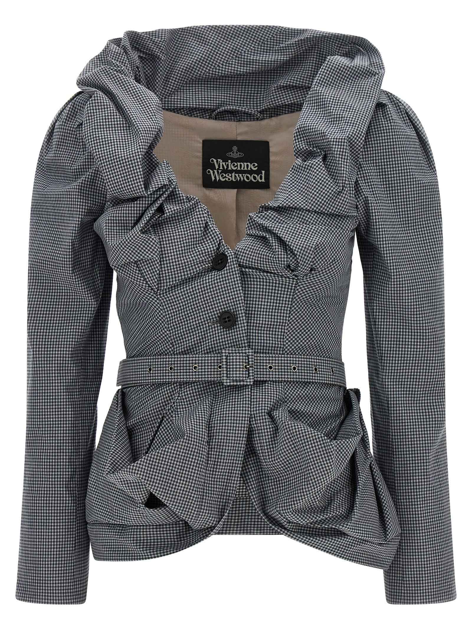 Vivienne Westwood Gray Cotton Blazer