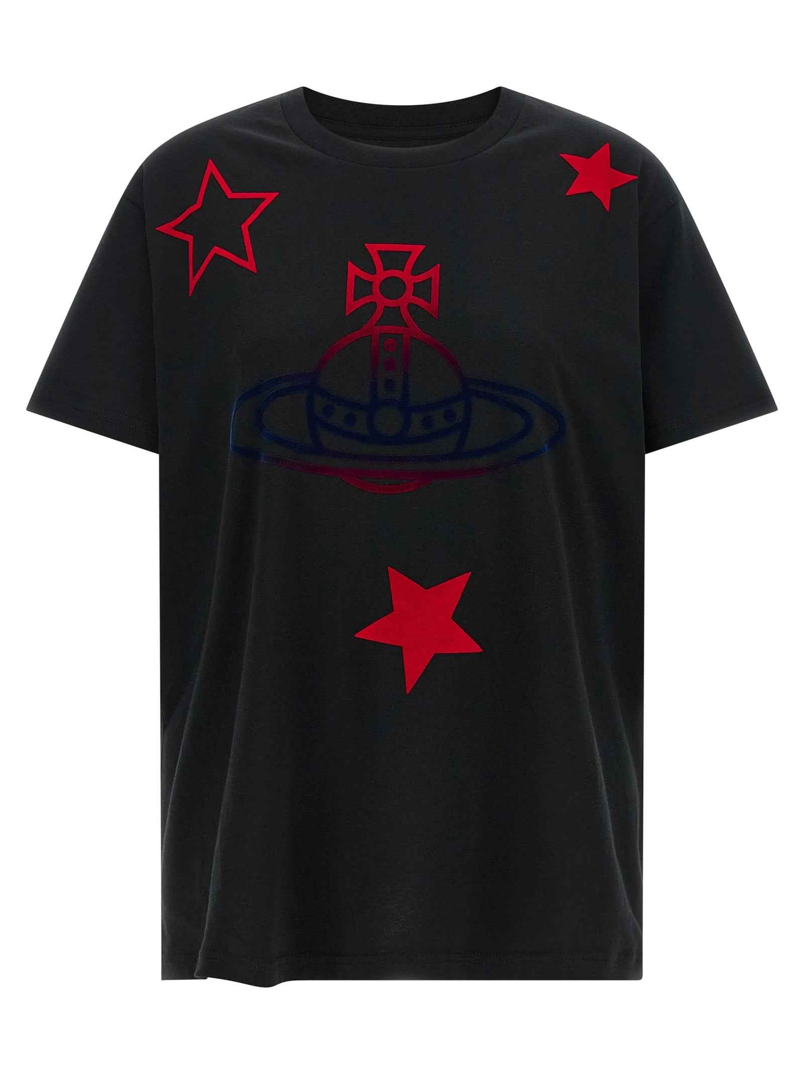 Vivienne Westwood Black Cotton T-Shirt