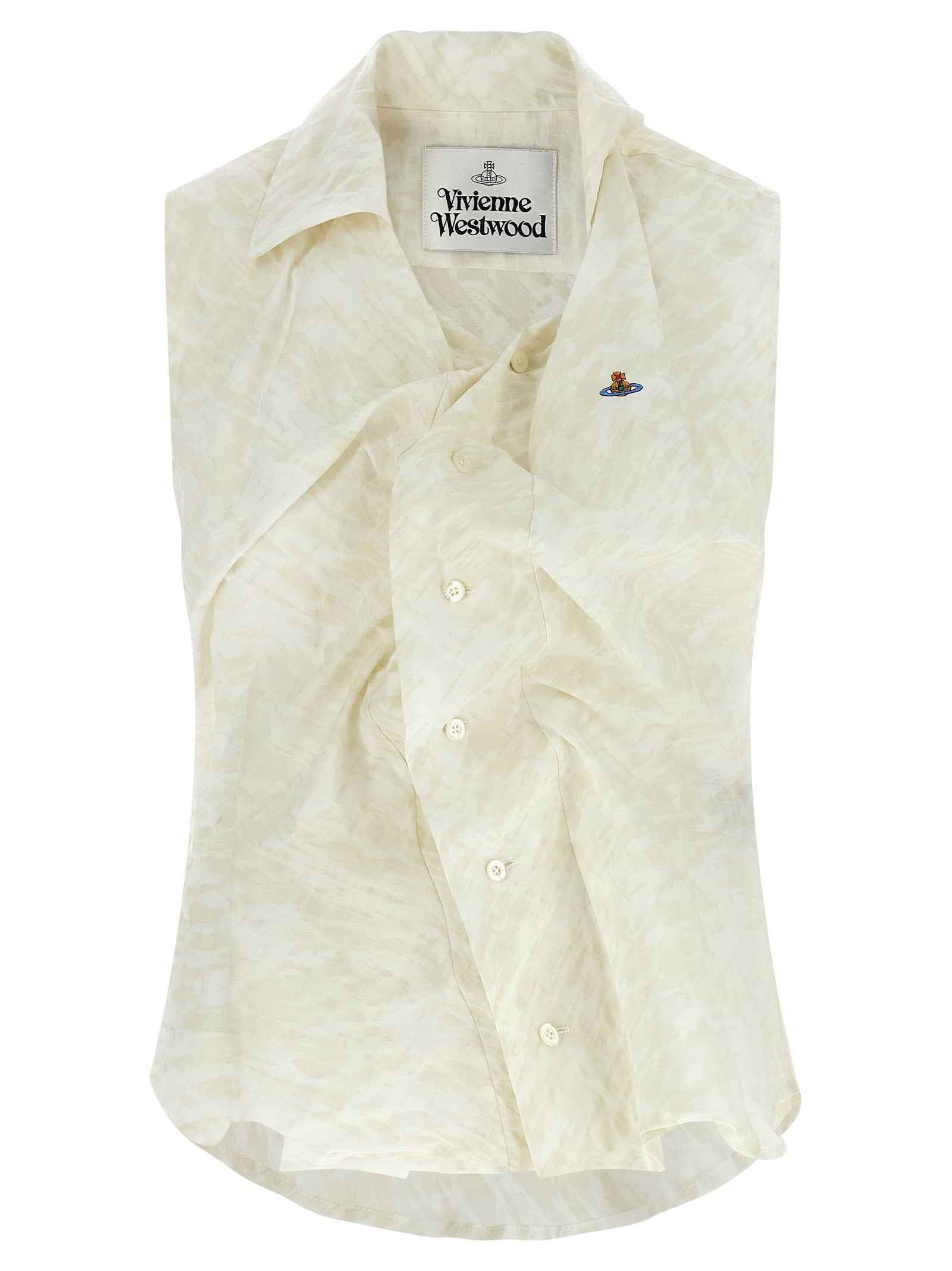 Vivienne Westwood Beige Cotton Blouse