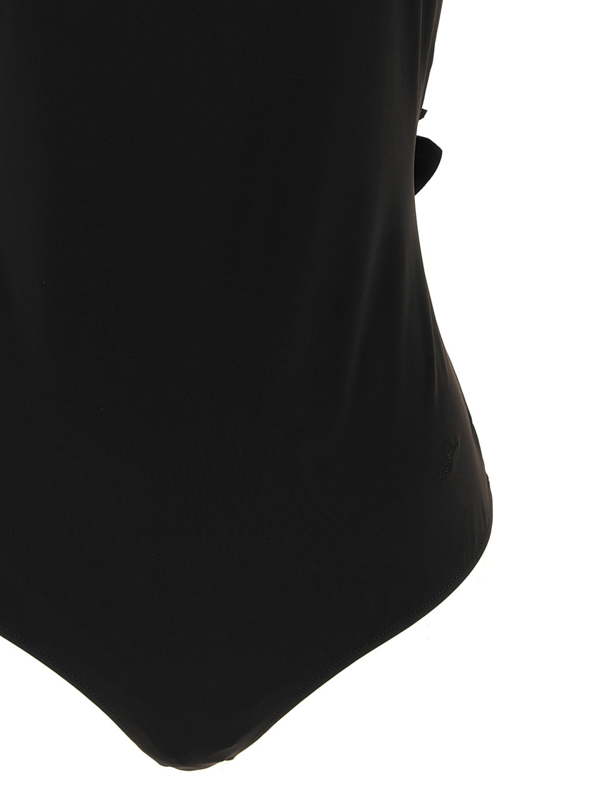 Jacquemus Black Polyamide One-Piece Swimsuit